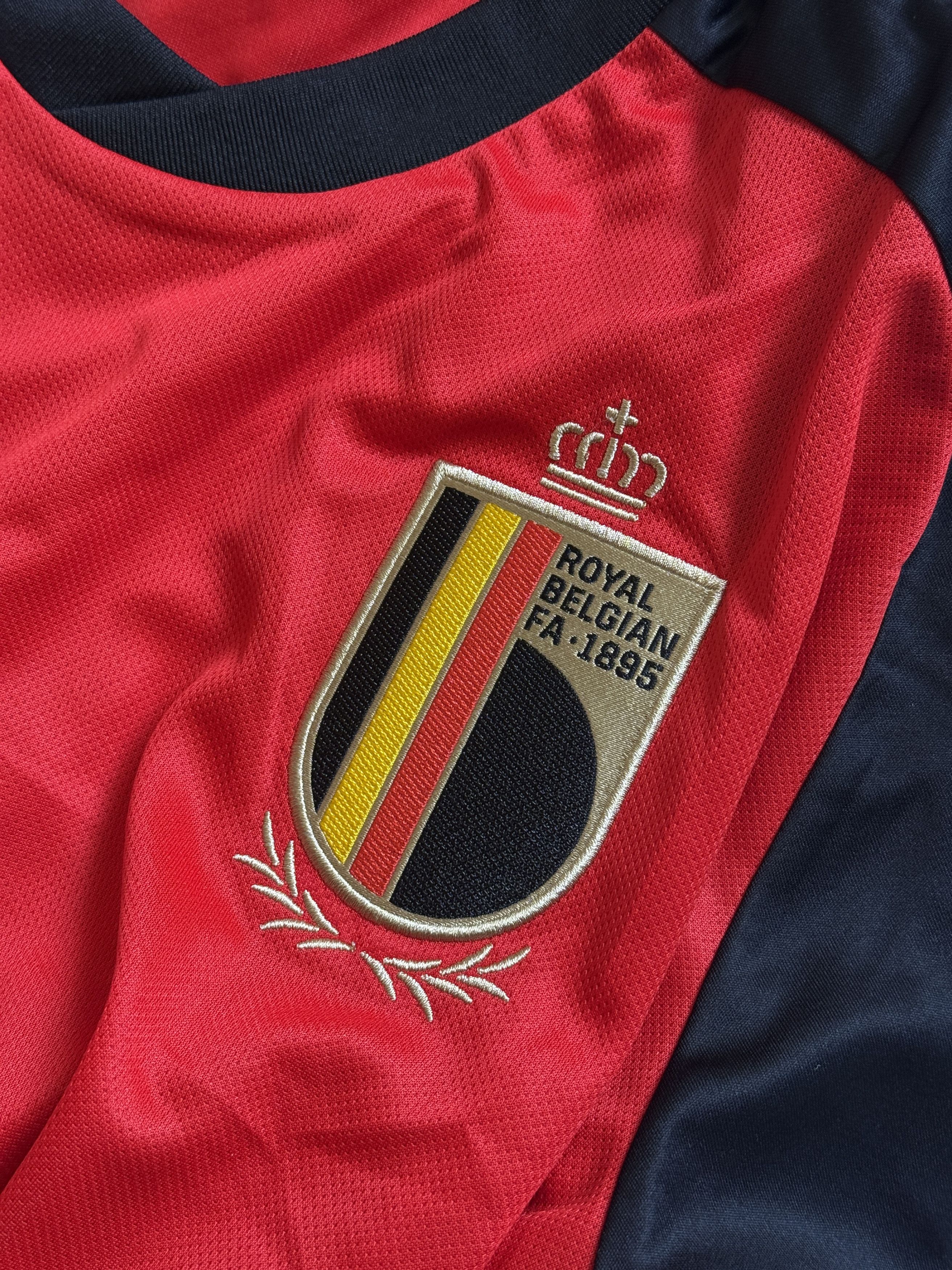 Adidas Belgium 2022 Home Jersey Shirt Adidas Football Soccer Men XL Size US XL / EU 56 / 4 - 6 Thumbnail