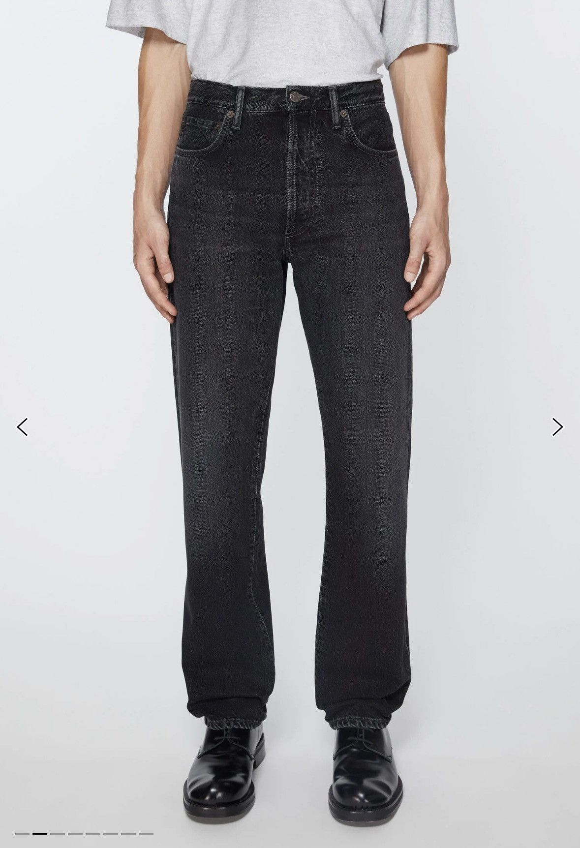 Acne Studios Acne Studios 1996 Vintage Black SS22 Size US 31 - 1 Thumbnail