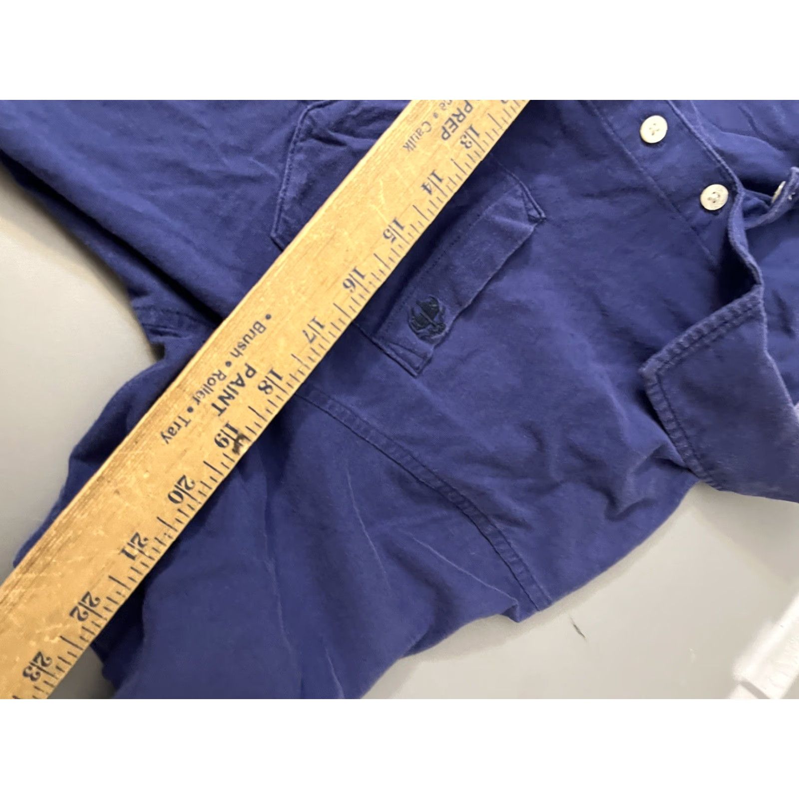 Brooks Brothers Brooks Brothers 346 Polo Shirt Mens Medium Blue 100% Cotton Regular Short Sleeve Button Collar Pocket Modern American Size US M / EU 48-50 / 2 - 5 Thumbnail