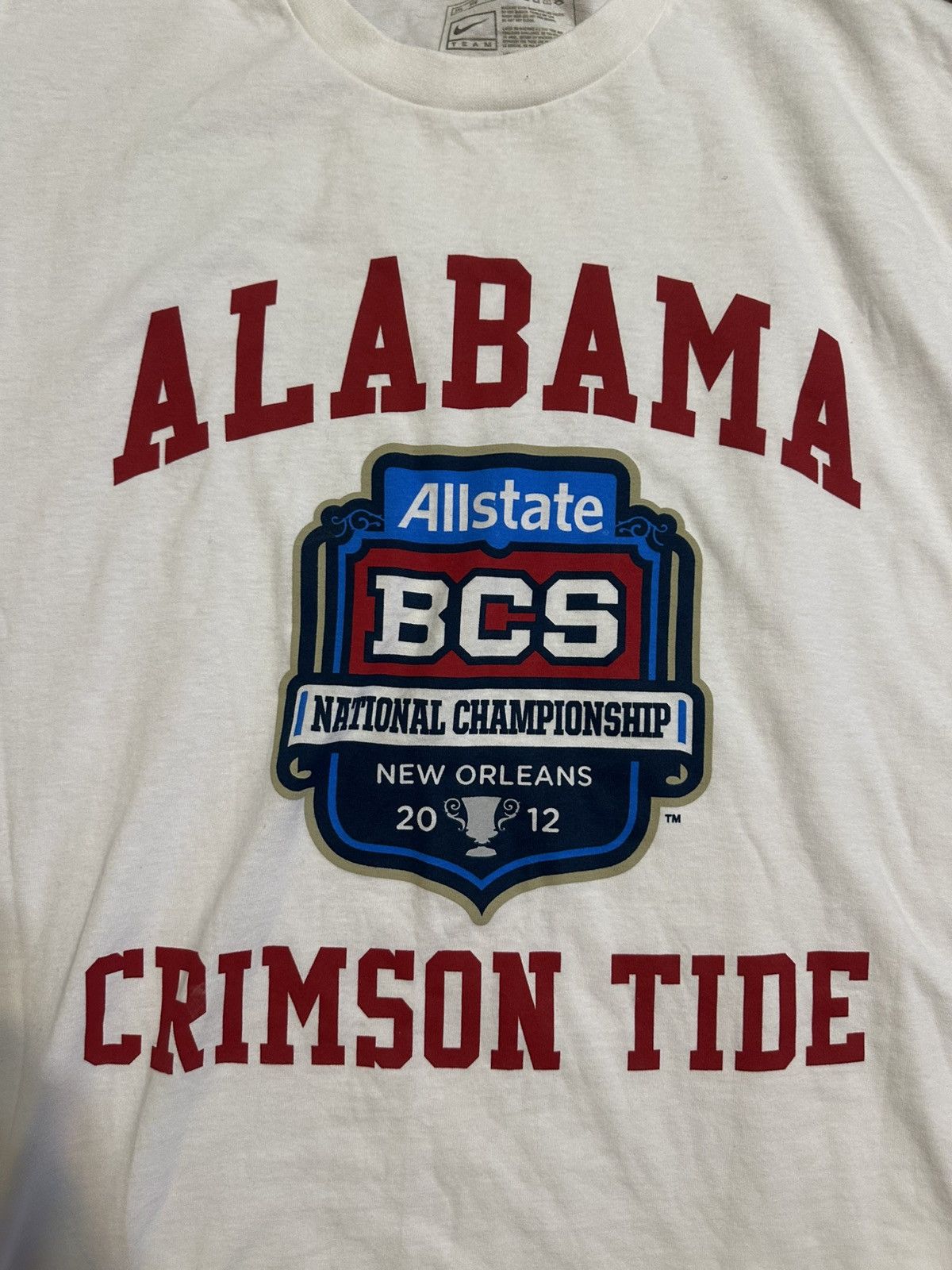 NCAA Vintage NCAA Alabama Crimson Tide shirt 2012 size 3XL Size US XXL / EU 58 / 5 - 2 Thumbnail
