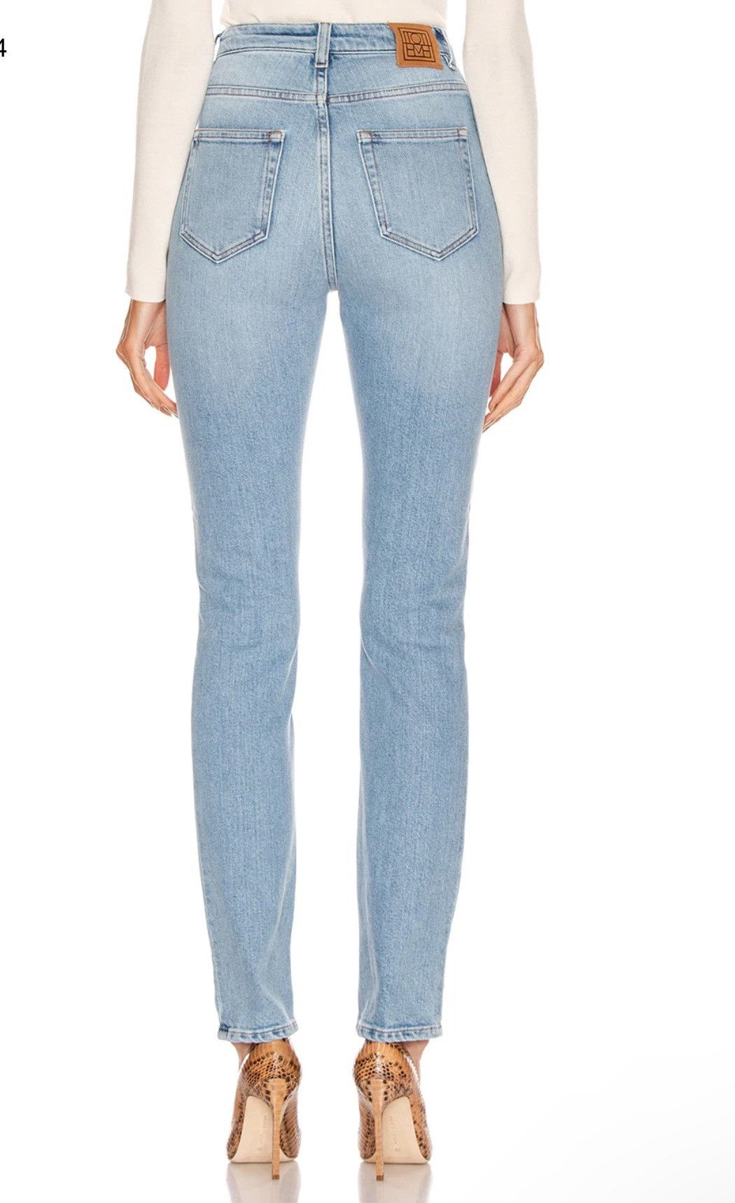 Toteme TOTEME High Waist Standard Denim Jeans size 24 Size 24" / US 00 / IT 34 - 3 Thumbnail