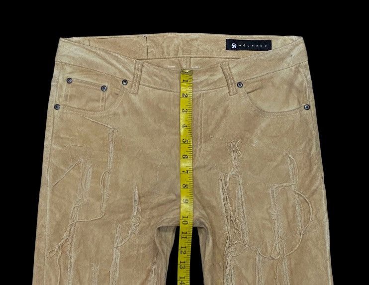 Add × Japanese Brand × Le Grande Bleu (L.G.B.) Add Make Super Striped Destroyed Distressed Cropped Jeans Size US 32 / EU 48 - 15 Thumbnail