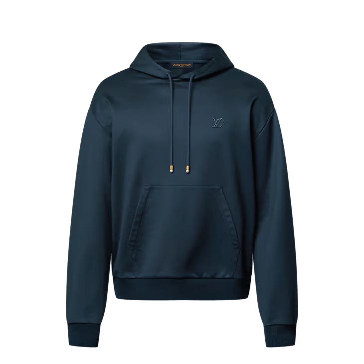 Louis Vuitton Silk Blend Signature Hoodie Size US XL / EU 56 / 4 - 1 Thumbnail