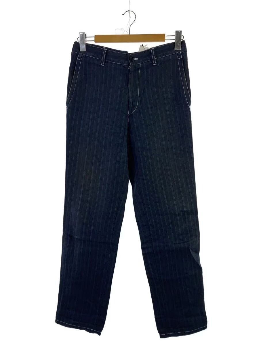 Comme des Garcons Homme 2005 Striped Linen Pants Size US 30 / EU 46 - 1 Thumbnail