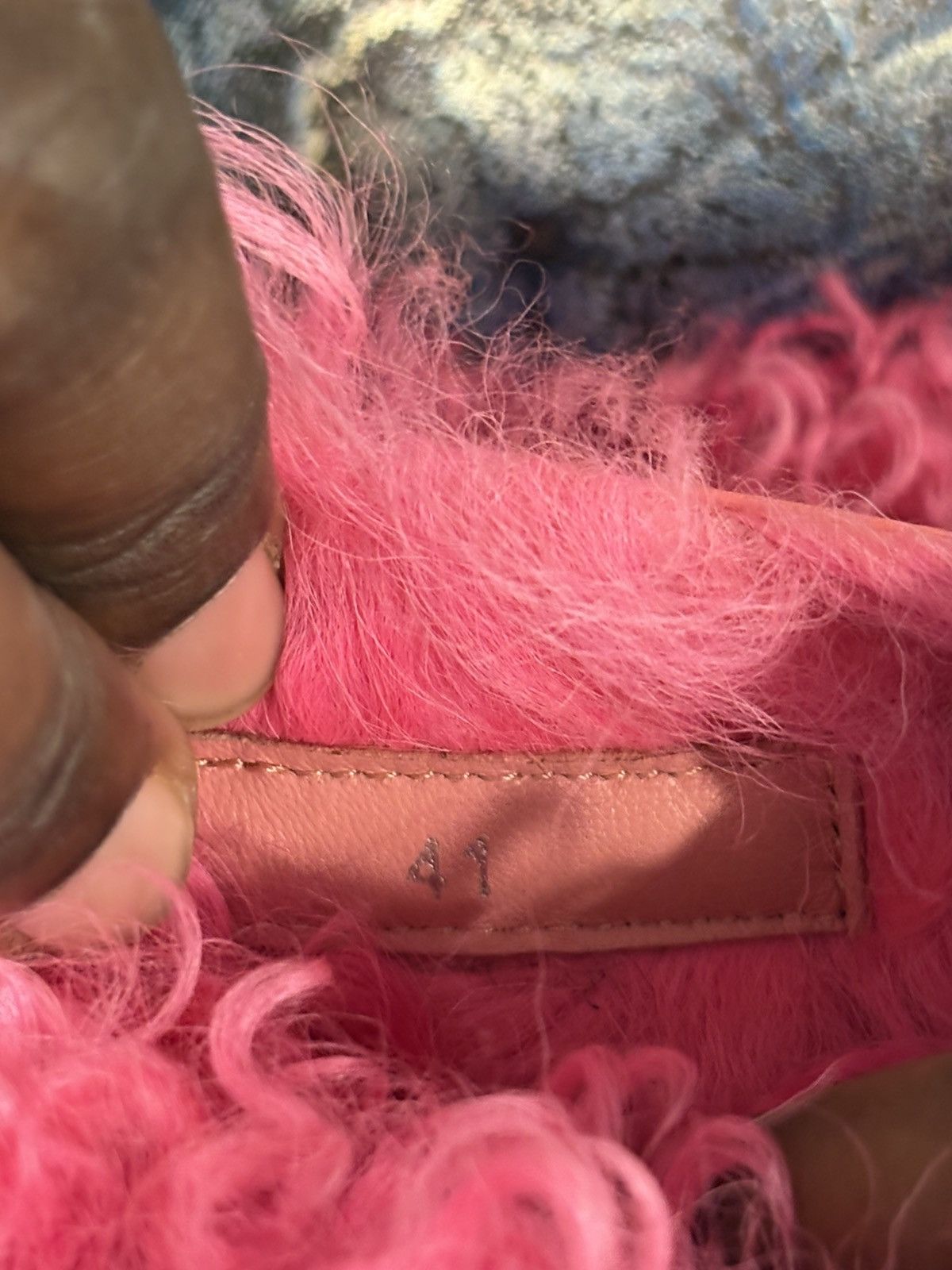 Chrome Hearts Pink Furry Slides Size US 10 / IT 40 - 4 Thumbnail