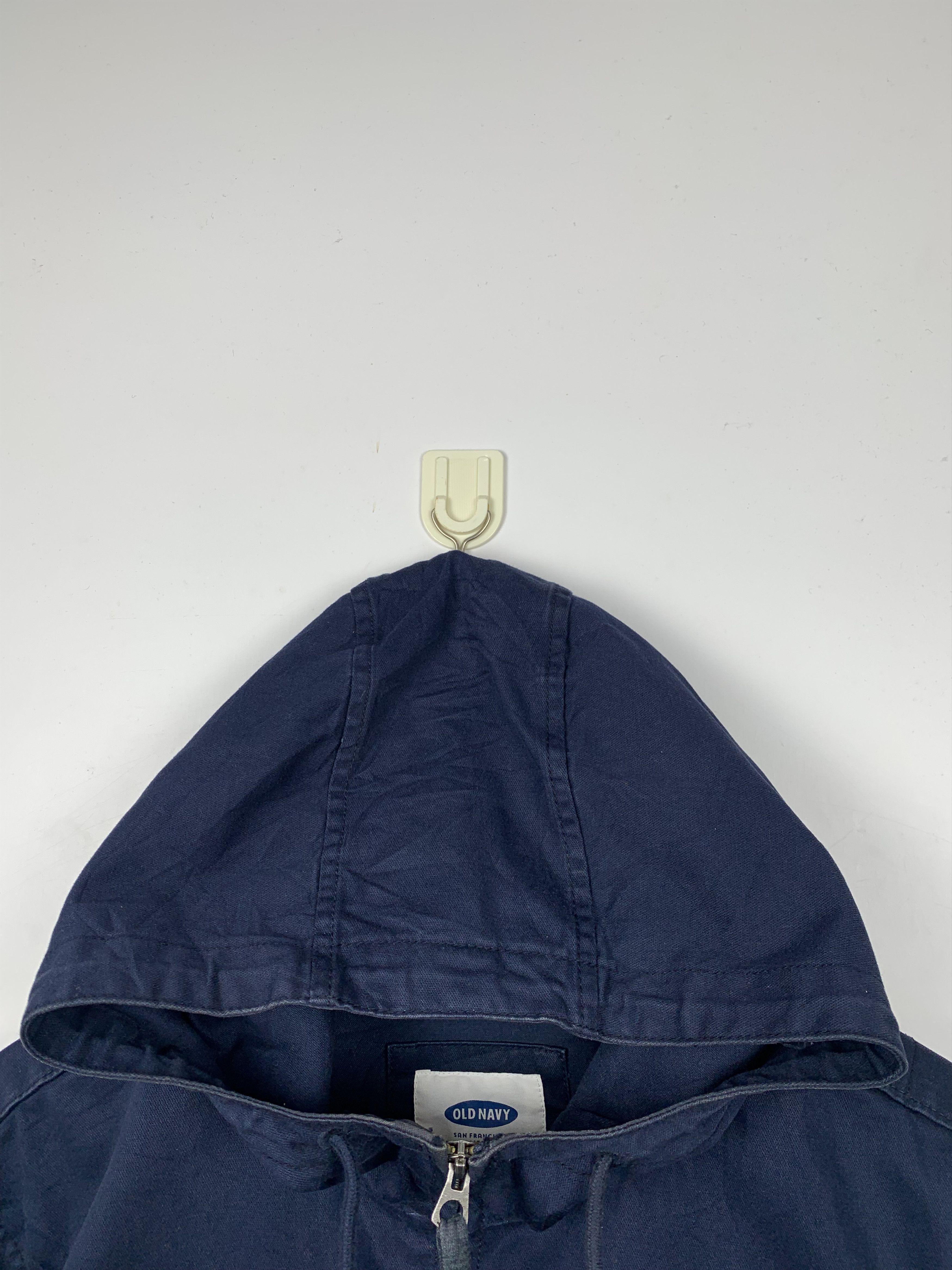 Old Navy Old Navy Hoodie Double Pocket Denim Jacket J1152 Size US L / EU 52-54 / 3 - 10 Thumbnail