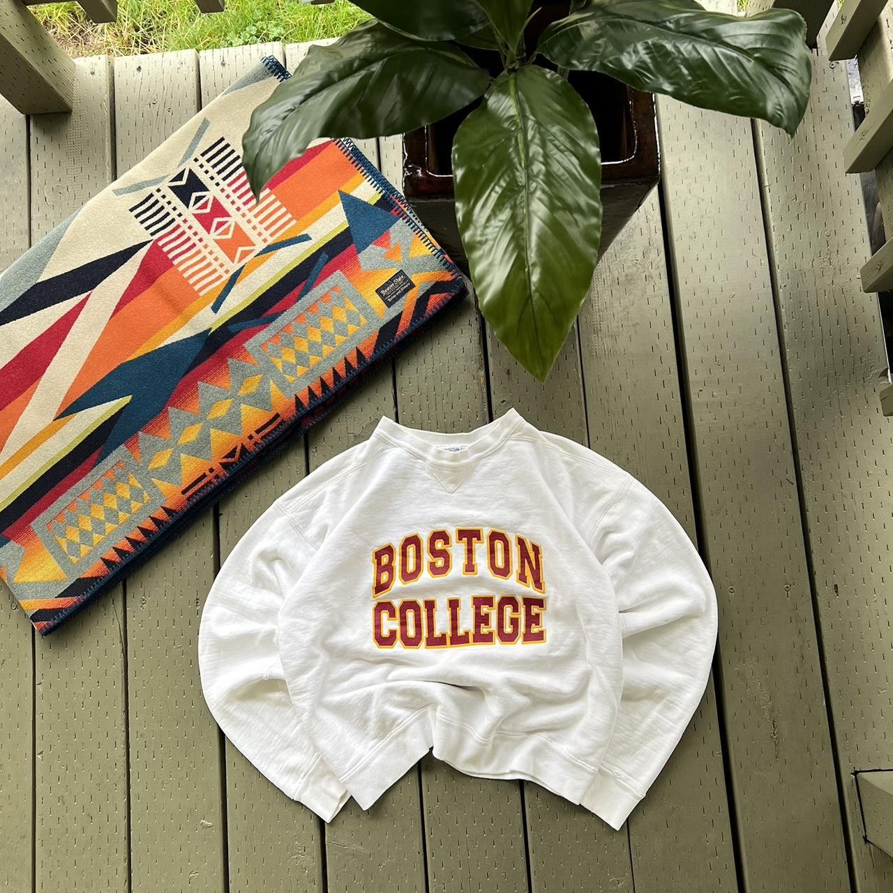 Vintage Boston College Crewneck Sweatshirt USA 90 Size US M / EU 48-50 / 2 - 1 Thumbnail