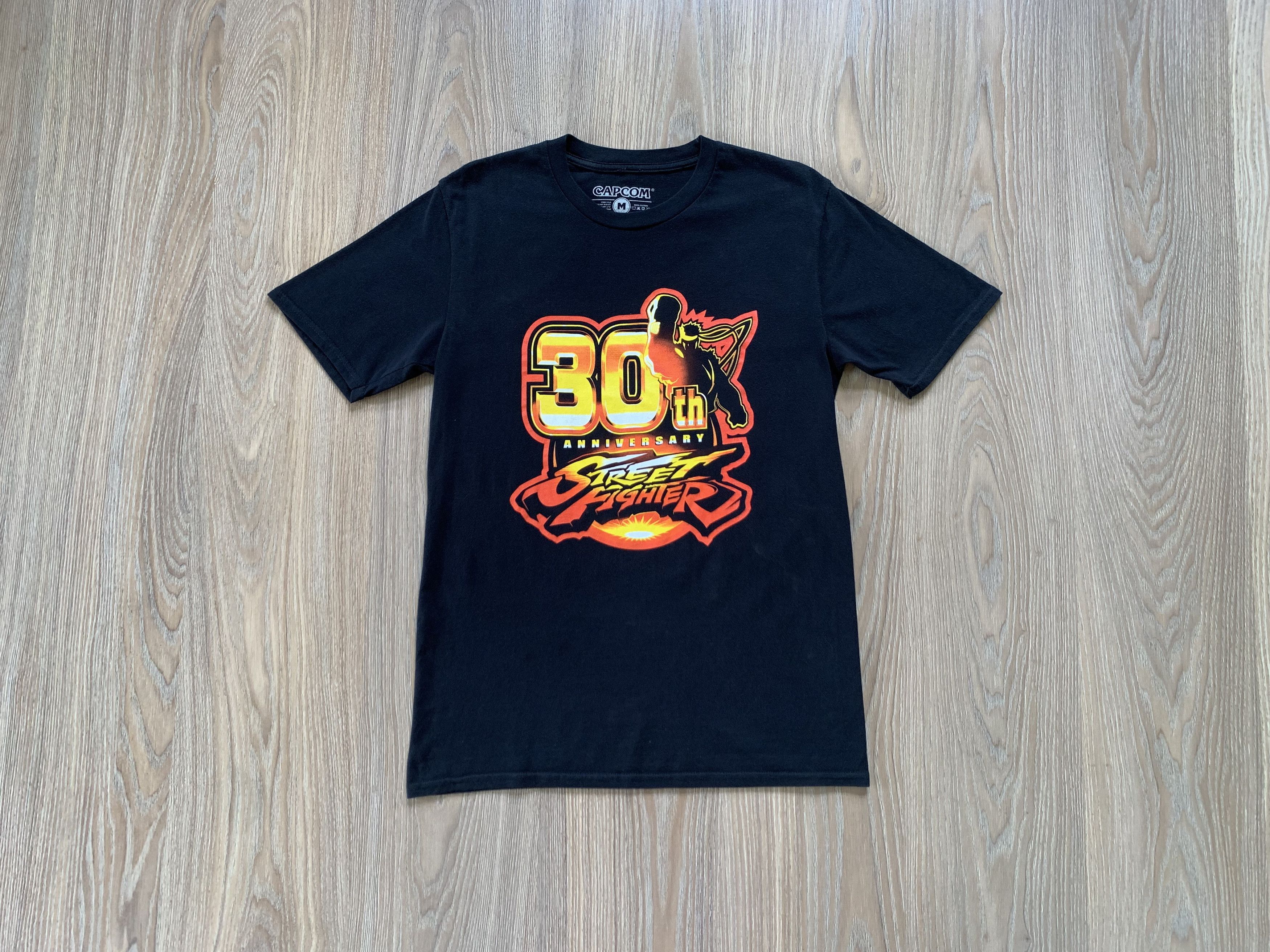 Nintendo Capcom Street Fighter 30 Anniversary 2017 T Shirt Size US M / EU 48-50 / 2 - 1 Thumbnail