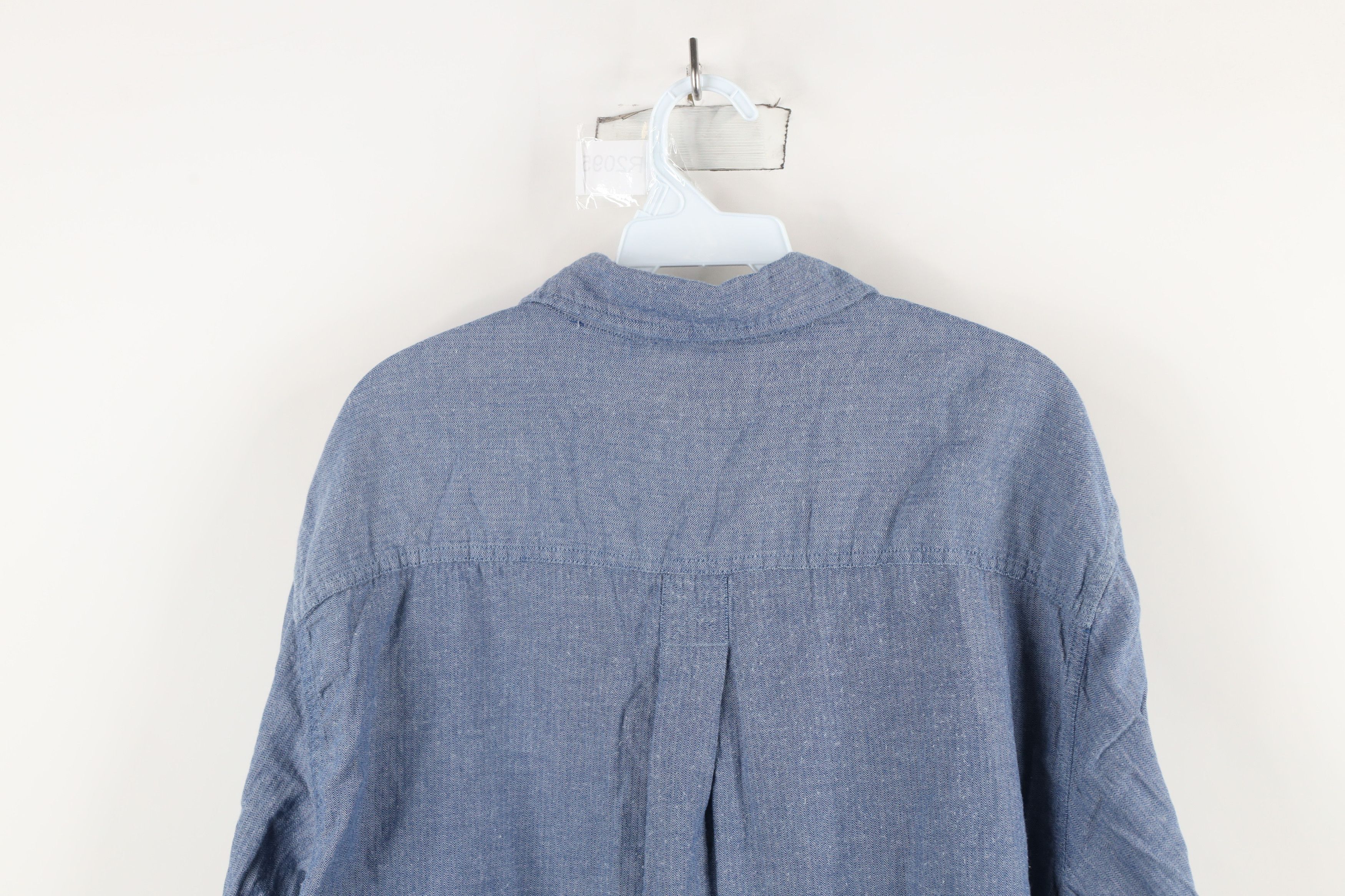 Vintage × Woolrich Woolen Mills Vintage Woolrich Herringbone Collared Button Down Shirt Size US XL / EU 56 / 4 - 10 Thumbnail