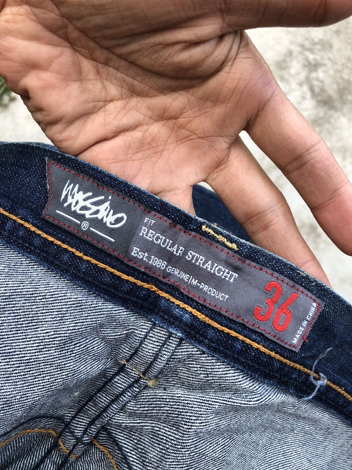 Mossimo × Vintage VINTAGE MOSSIMO REGULAR STRAIGHT JEANS Size US 36 / EU 52 - 5 Thumbnail