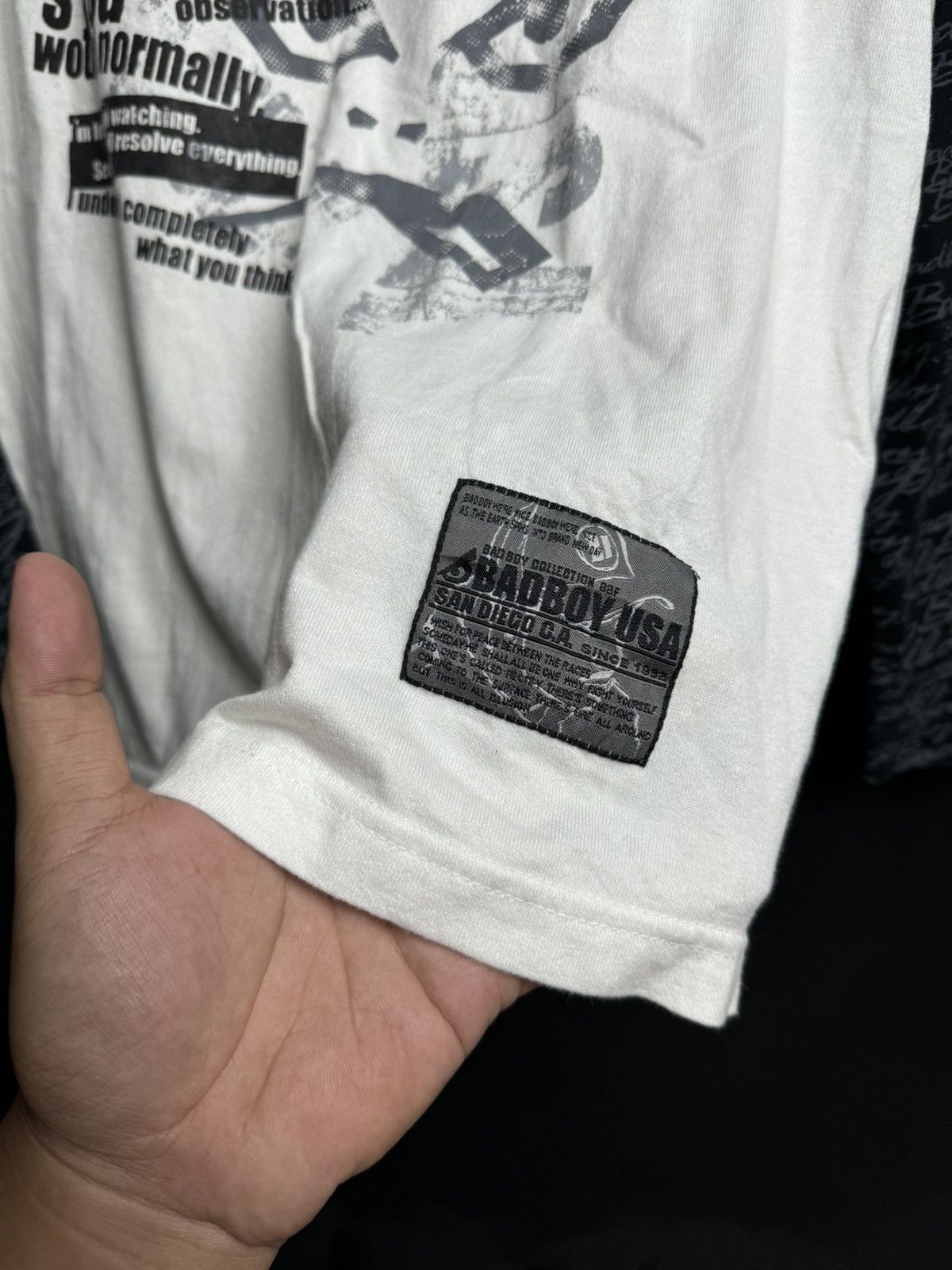 Hysteric Glamour × If Six Was Nine × Japanese Brand Double Layers Poem Bad Boy Long Sleeve Size US S / EU 44-46 / 1 - 5 Thumbnail