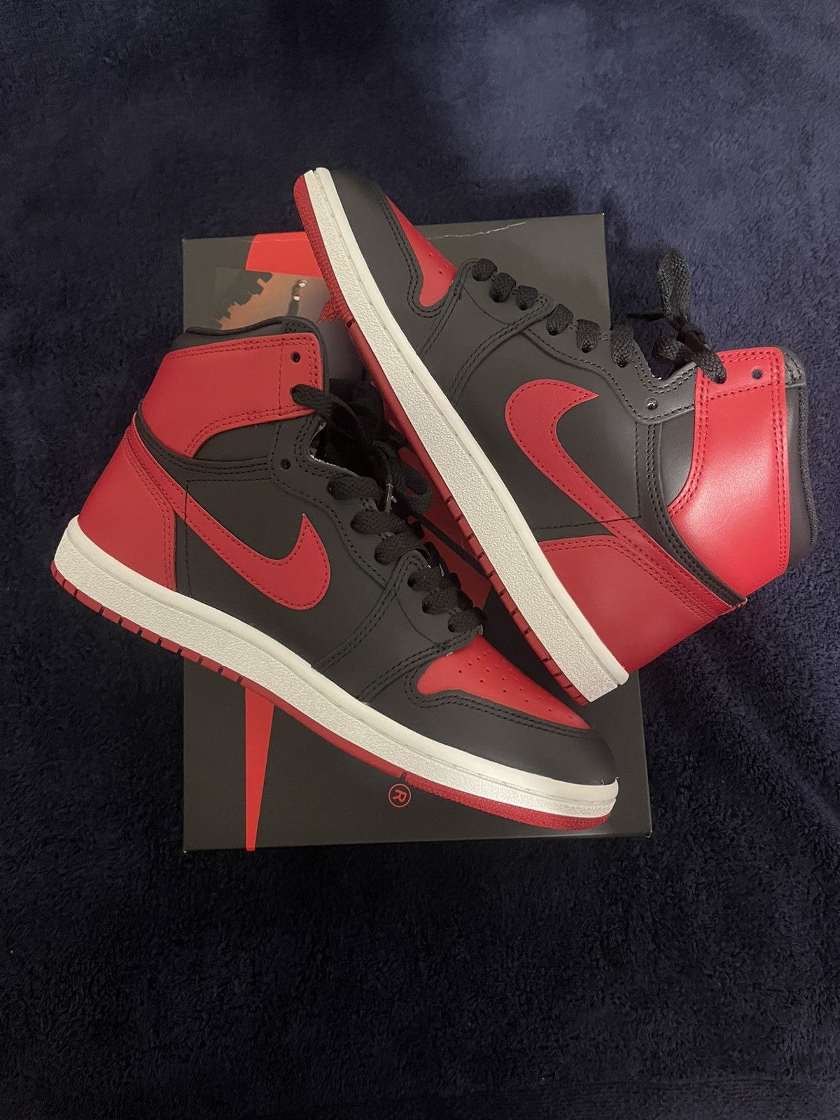 Jordan Brand × Nike Air Jordan 1 High Bred Size US 9 / EU 42 - 6 Thumbnail