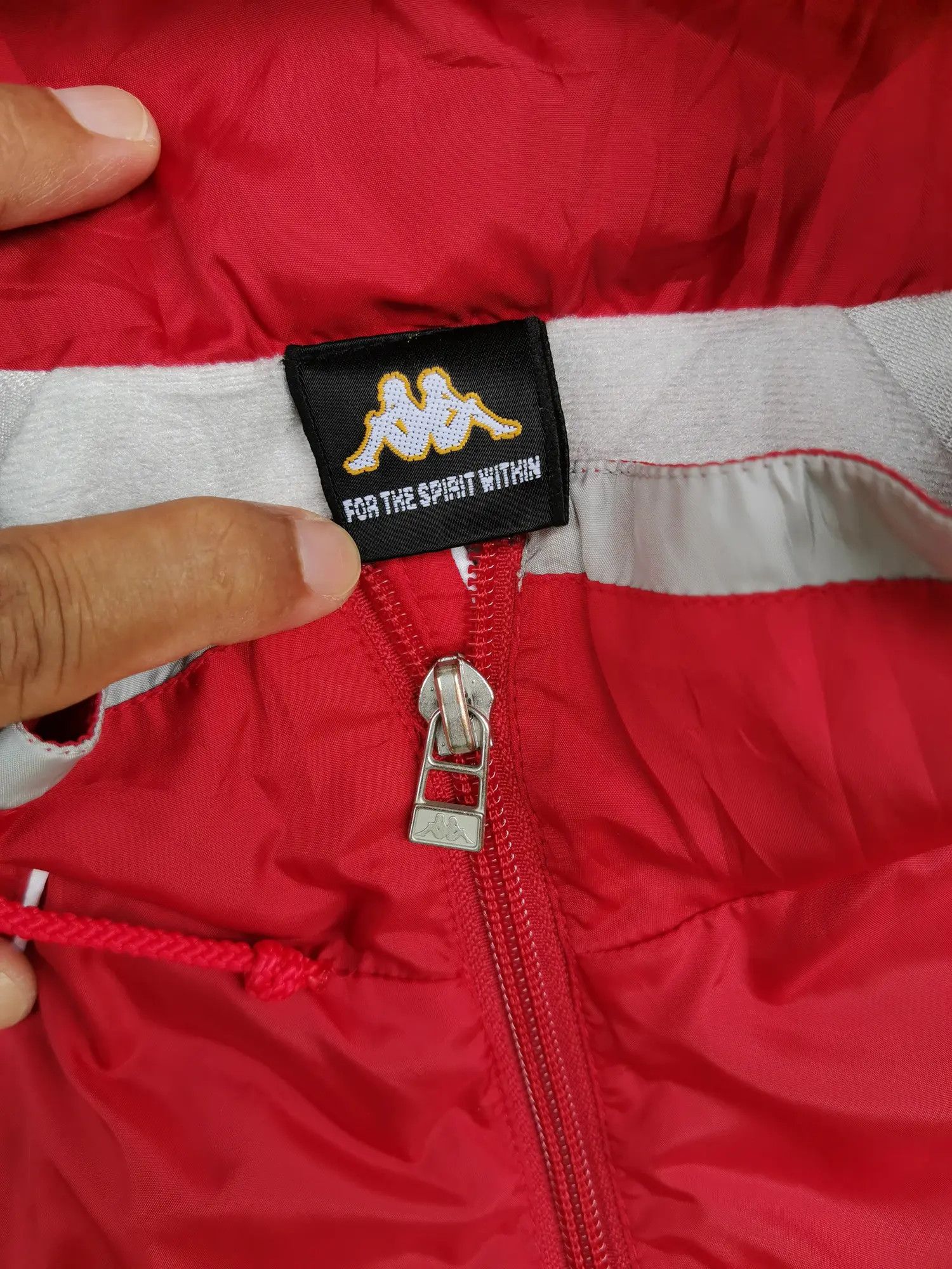 Kappa Kappa for the Spirit Zipper Hoodie Sweatshirt Size US L / EU 52-54 / 3 - 3 Thumbnail