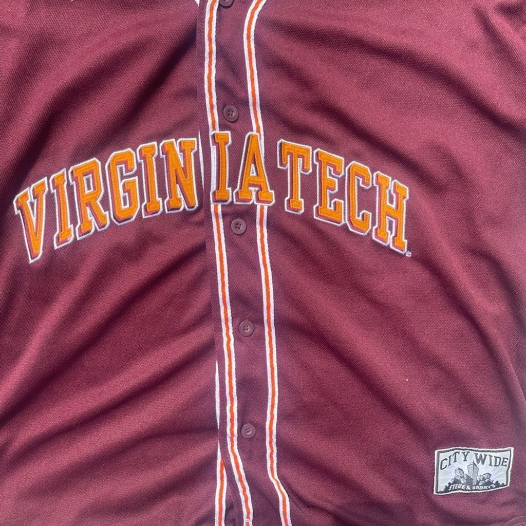 Other Virginia Tech Hokies NCAA Baseball Jersey Size XXL Size US XXL / EU 58 / 5 - 4 Thumbnail