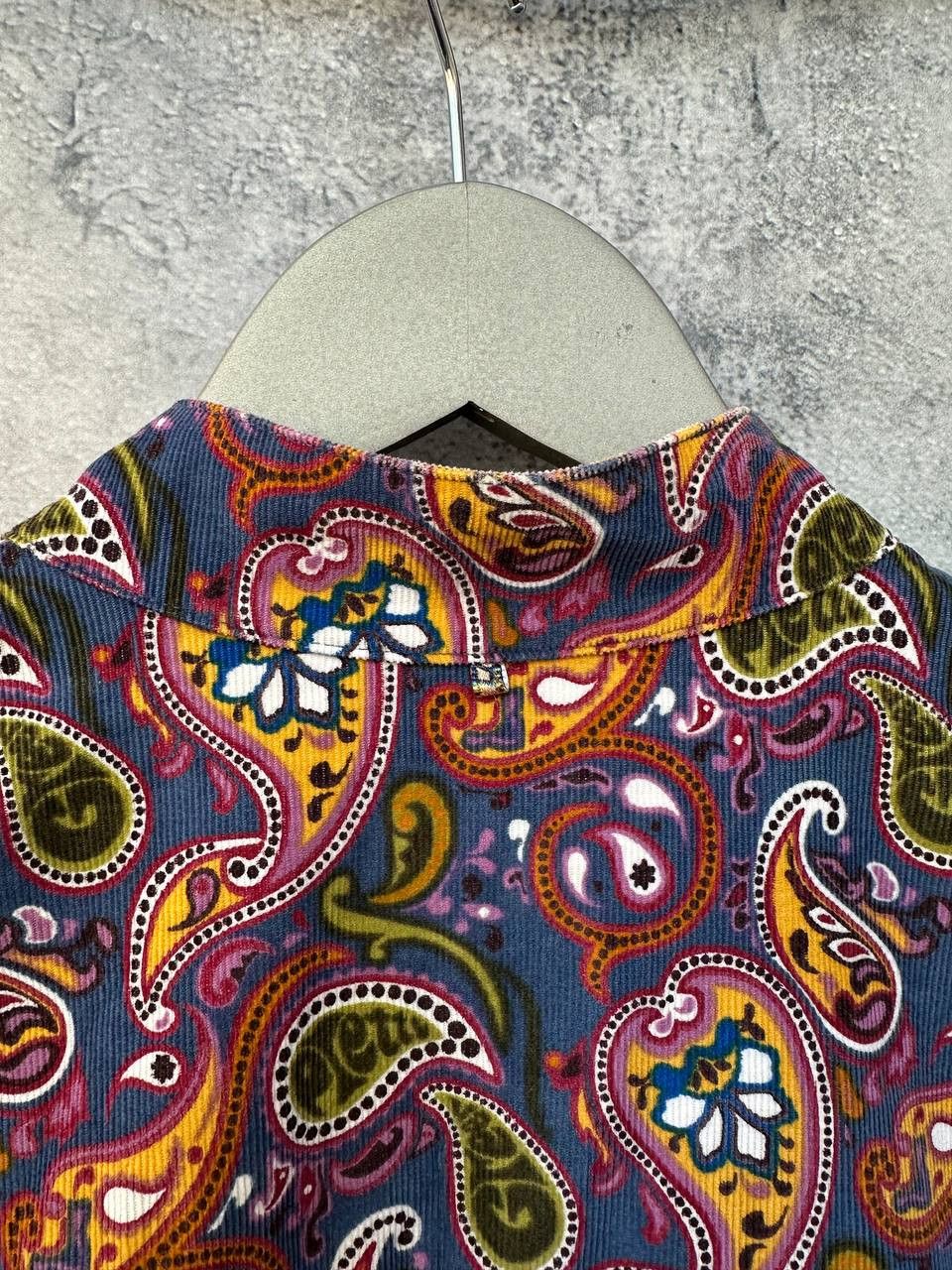 Pretty Green Pretty Green Paisley Button Up Flannel Shirt Vintage Size US M / EU 48-50 / 2 - 10 Thumbnail