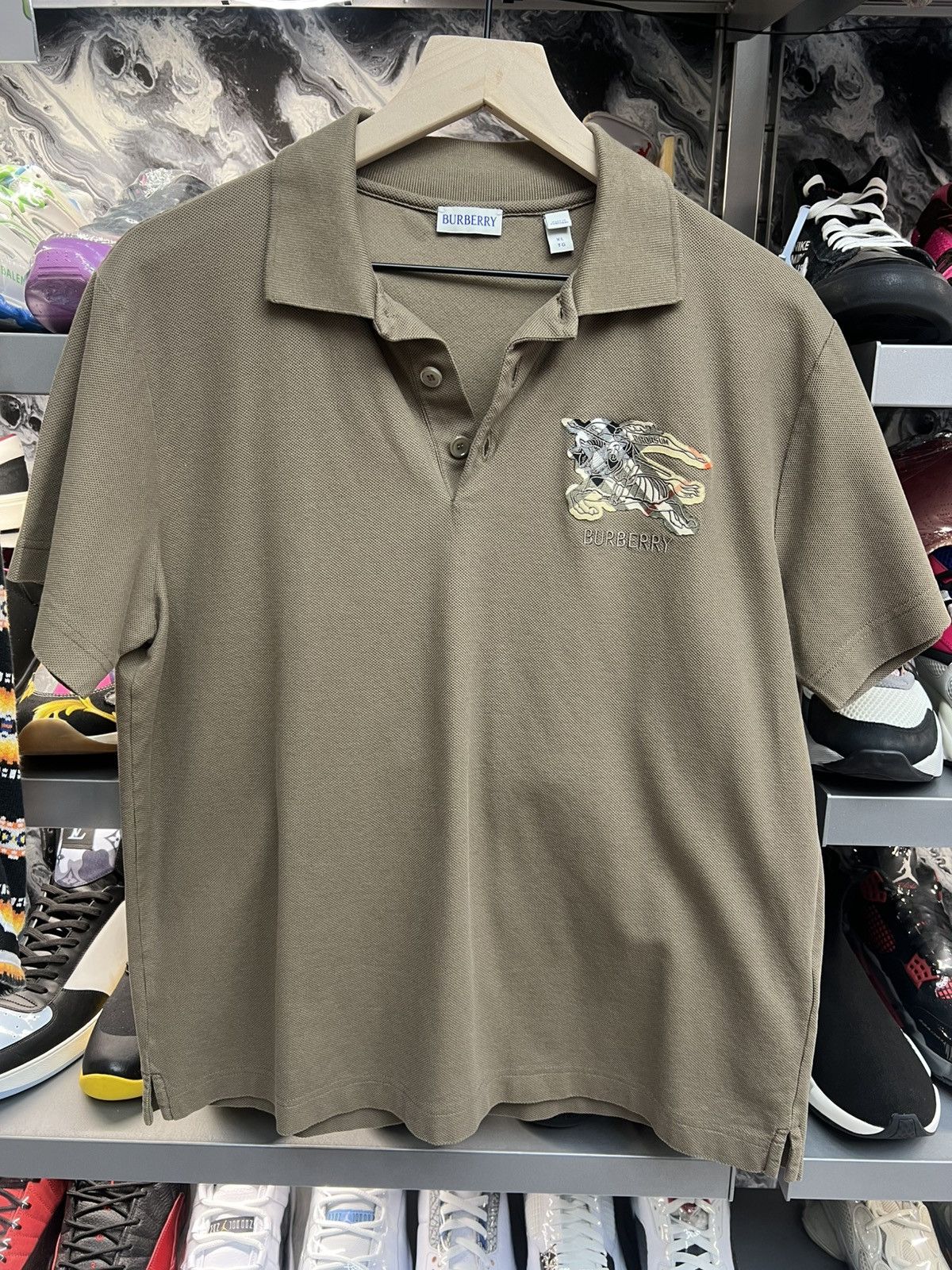 Burberry Burberry Brown Tee Shirt Size US M / EU 48-50 / 2 - 1 Thumbnail