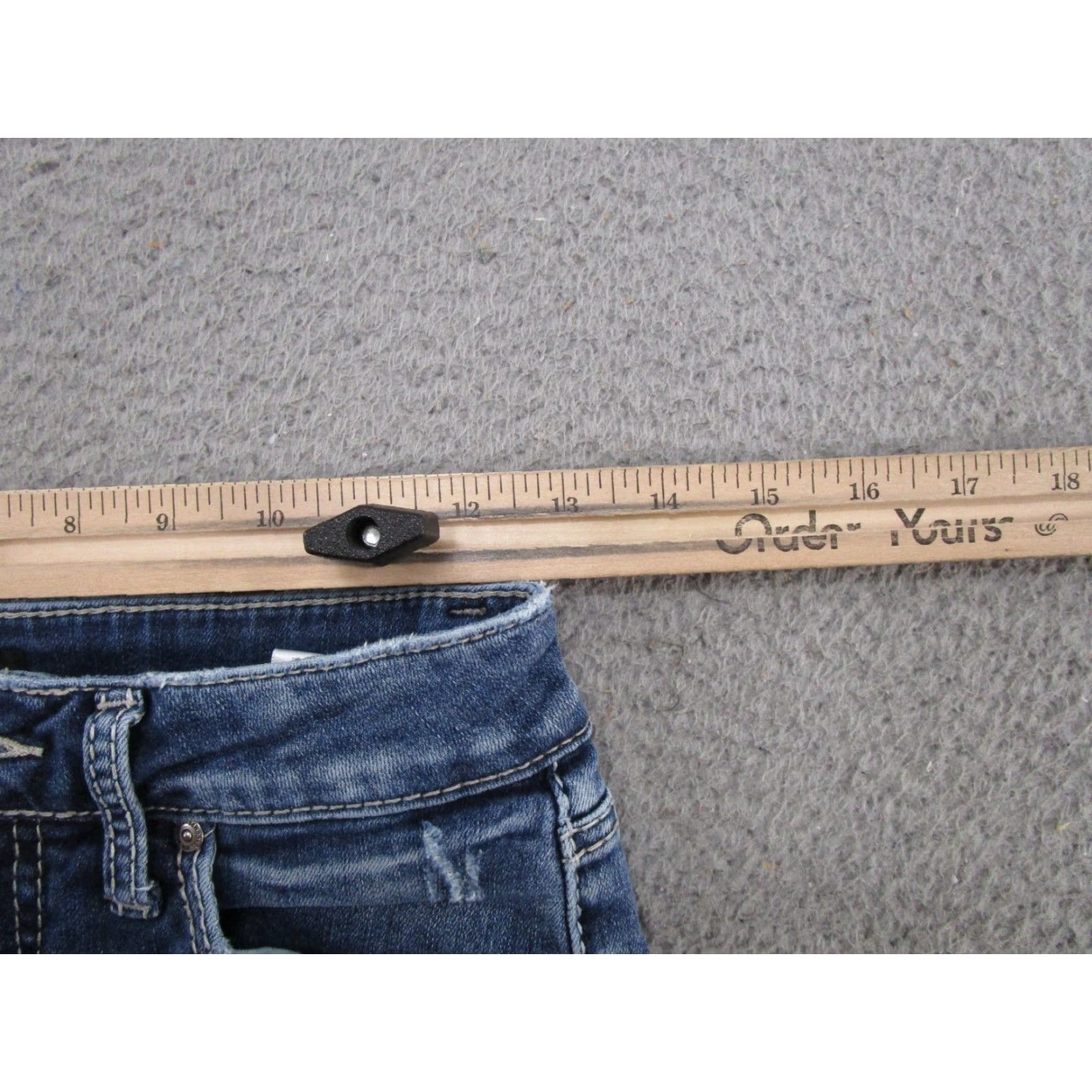 Silver Jeans Co. Silver Jeans Co Avery Skinny Blue Denim Jeans Size 29 Women Stretch 5-Pocket Size 29" - 7 Thumbnail