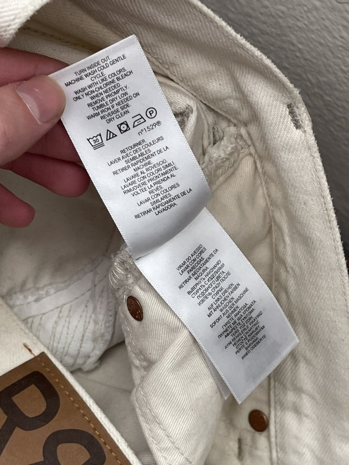 RRL Ralph Lauren RRL Repaired Jeans Size US 32 / EU 48 - 9 Thumbnail