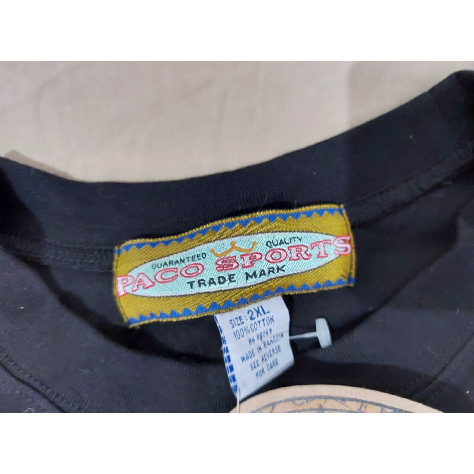 Vintage PACO Jeans Shirt Mens 2XL XXL Black Cotton Long Sleeve Size US XXL / EU 58 / 5 - 4 Thumbnail