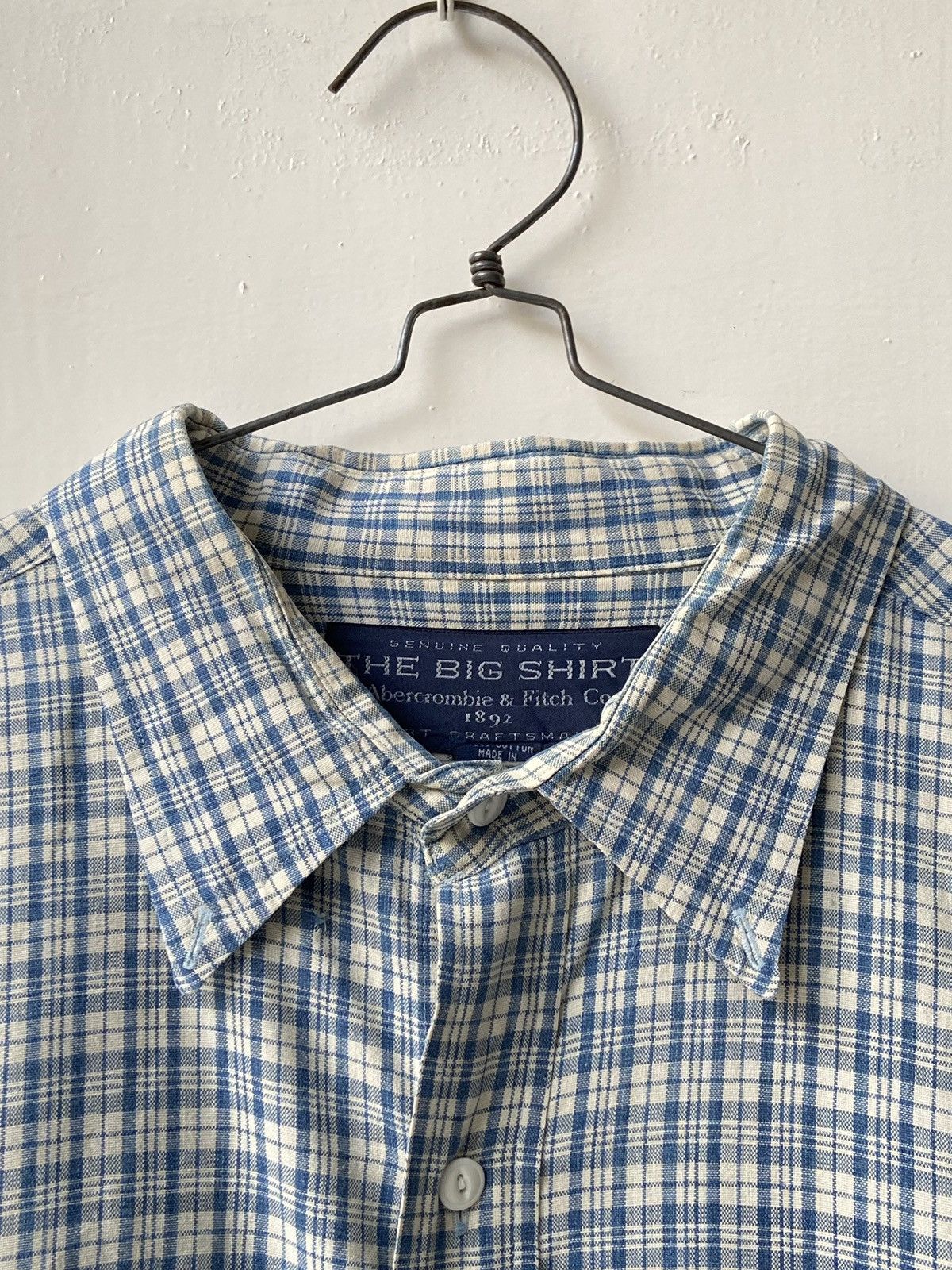 Abercrombie & Fitch ABERCROMBIE & FITCH CO Plaid Shirt Size US XXL / EU 58 / 5 - 13 Thumbnail