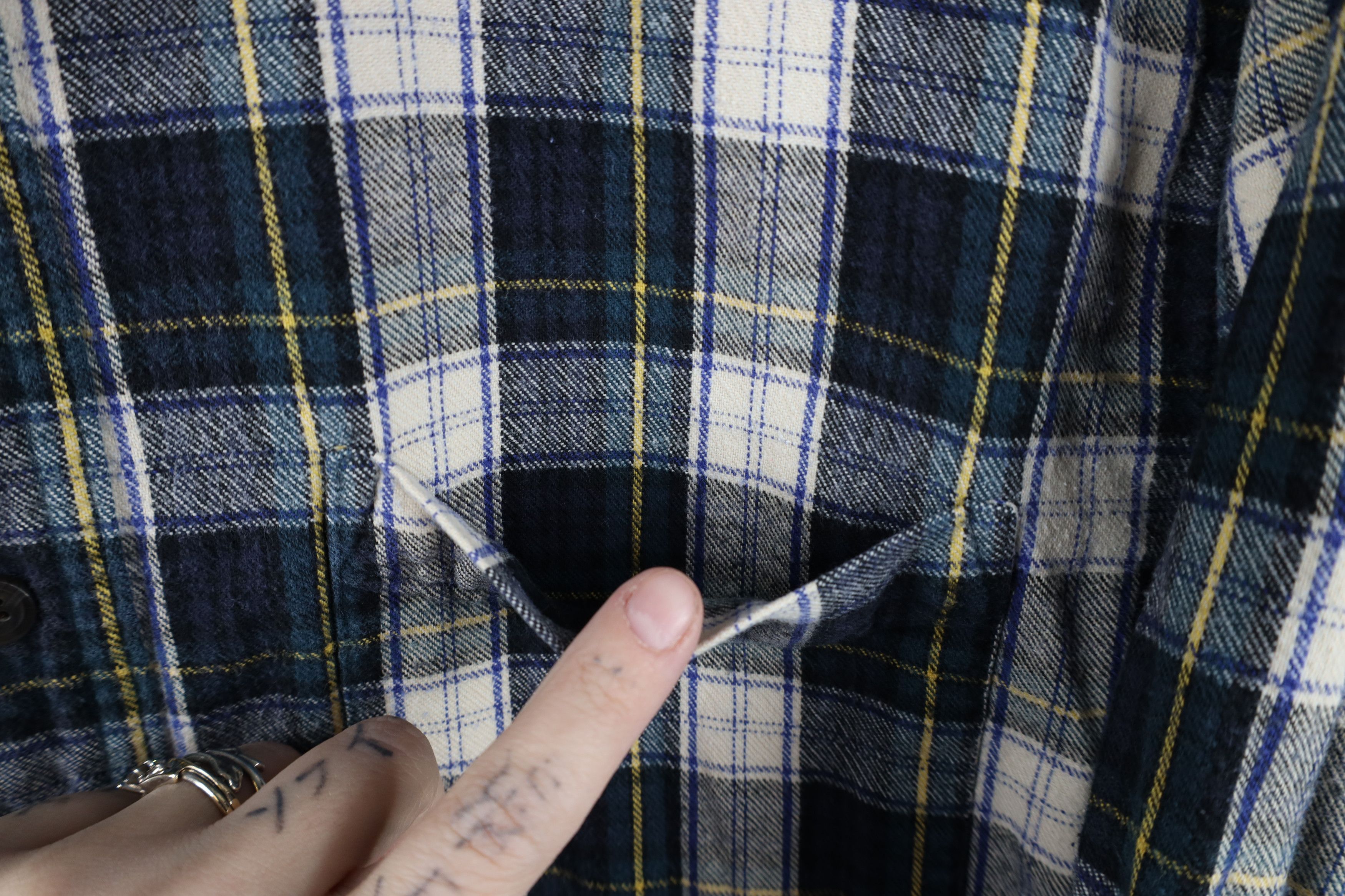 L.L. Bean Vintage LL Bean Flannel Collared Button Down Shirt Size US M / EU 48-50 / 2 - 6 Thumbnail