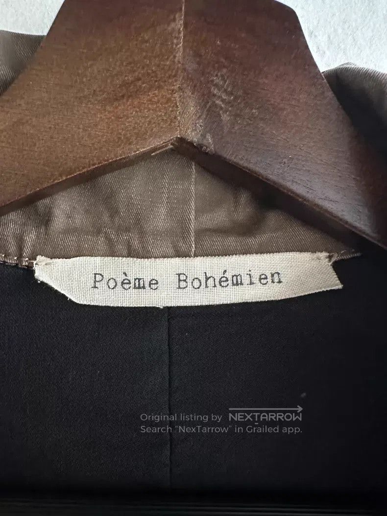 Poeme Bohemien poeme bohemien Waxed Coated Overcoat i Size US S / EU 44-46 / 1 - 4 Thumbnail