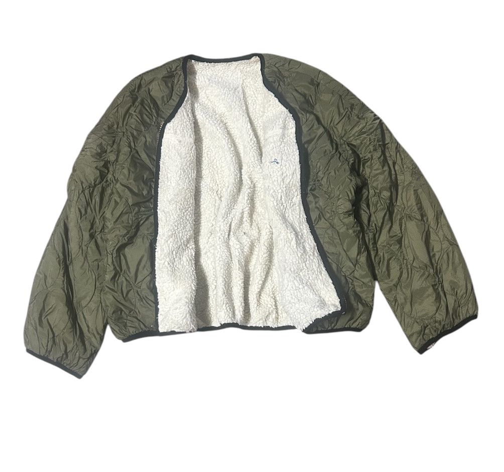 Beams plus reversible cropped baggy jackets