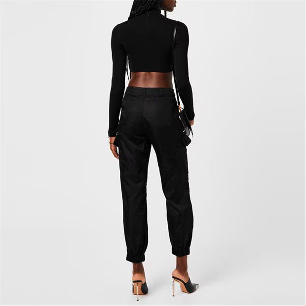 Off-White o1g2r1mq1224 Crop Top in Black Size XXS / US 00 / IT 34 - 5 Thumbnail