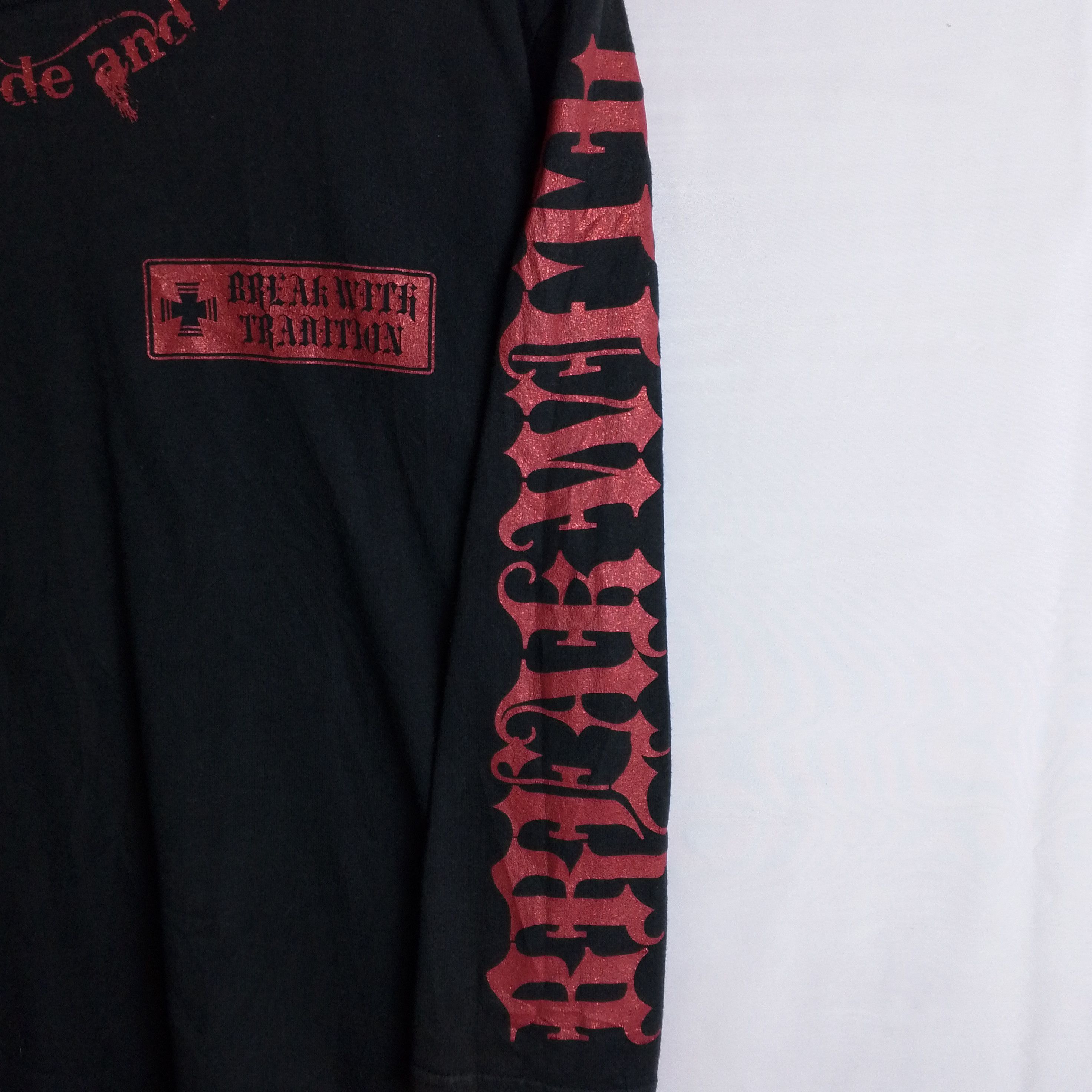 If Six Was Nine Original Remark Gear Break With Tradition Tee Skull Size US L / EU 52-54 / 3 - 6 Thumbnail