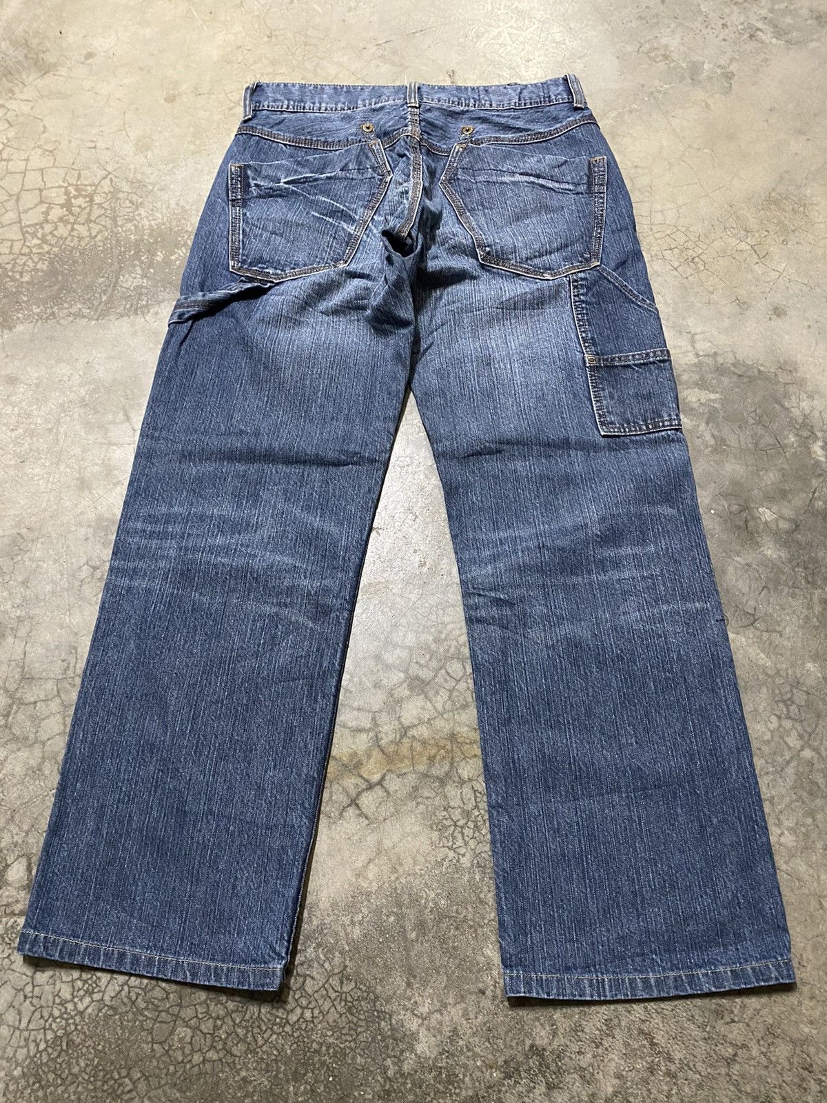 JNCO × Japanese Brand Baggy Jeans Japanese Carpenter Rush Hour Distressed Size US 32 / EU 48 - 1 Thumbnail