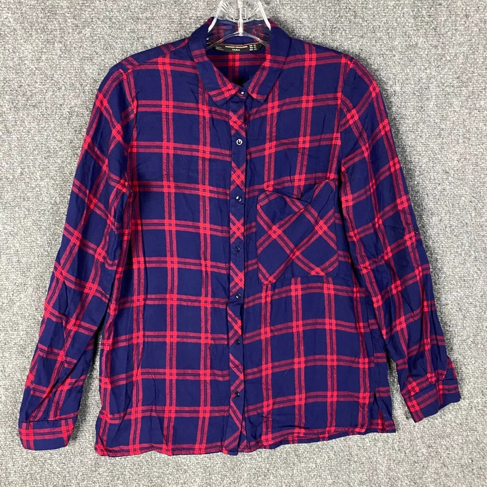 Zara Zara Trafaluc Collection Button Up Top Women XS Long Sleeve Size XS / US 0-2 / IT 36-38 - 1 Thumbnail