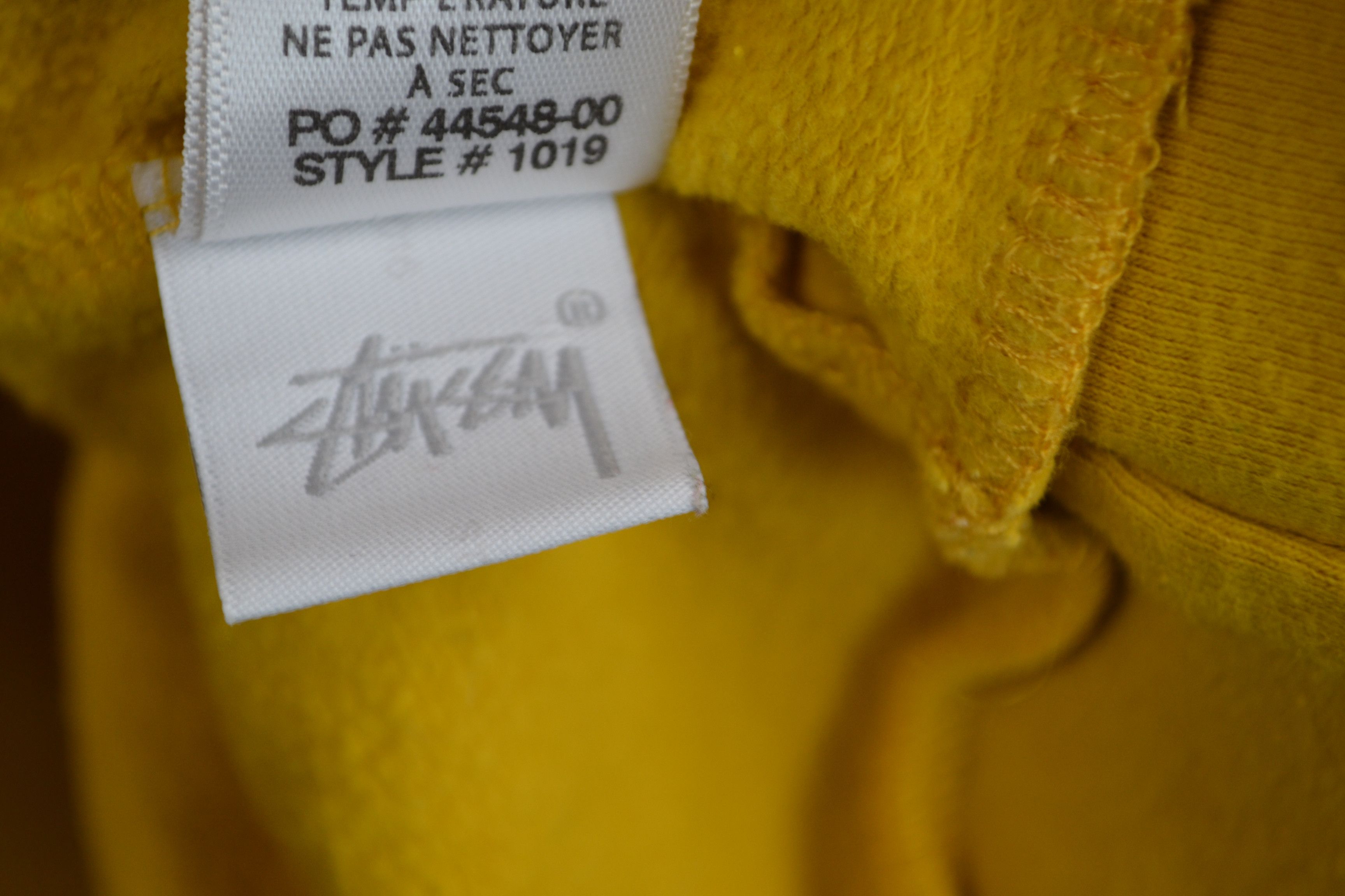 Stussy Stussy XS Yin-Yang Logo Sweatshirt Logo Yellow Made in USA Size US XS / EU 42 / 0 - 8 Thumbnail