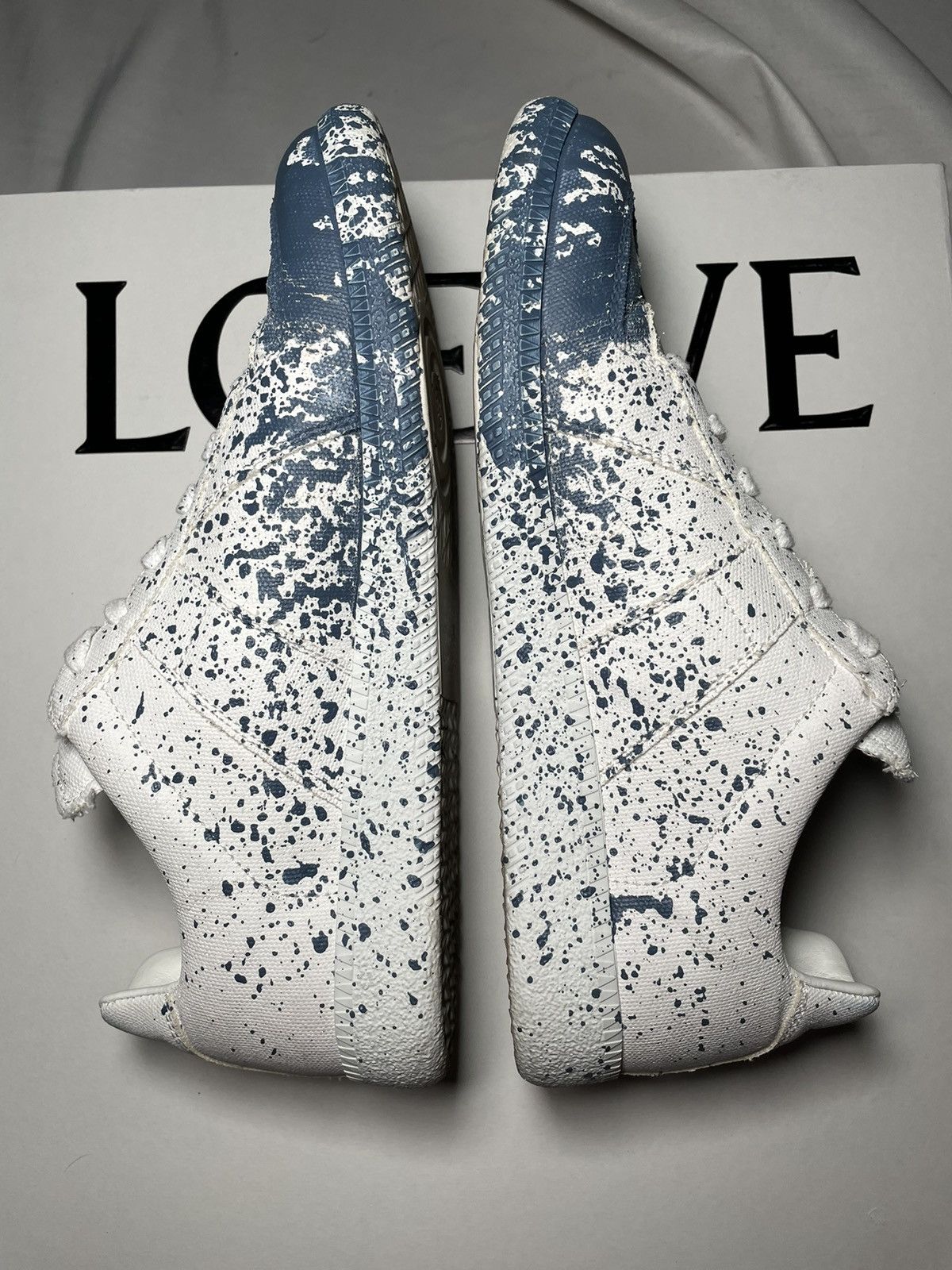 Maison Margiela Maison Margiela Gat Paint Splatter Sneakers Size US 8 / IT 38 - 6 Thumbnail