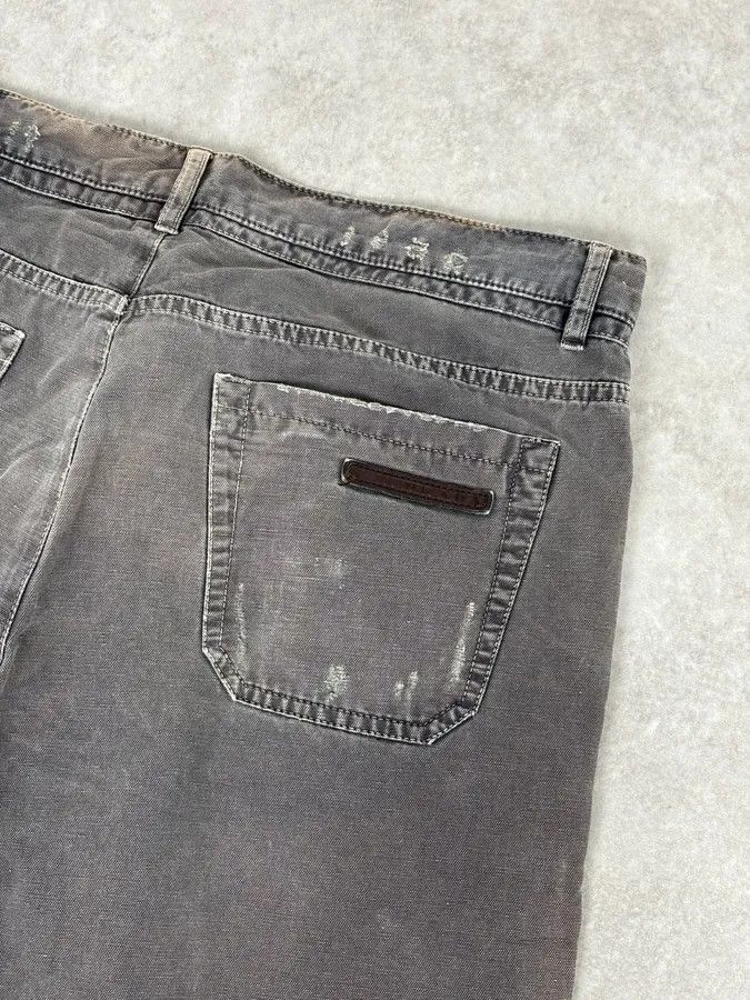 Prada SS2007 Prada Grey Faded Chinos Pants Size US 32 / EU 48 - 10 Thumbnail