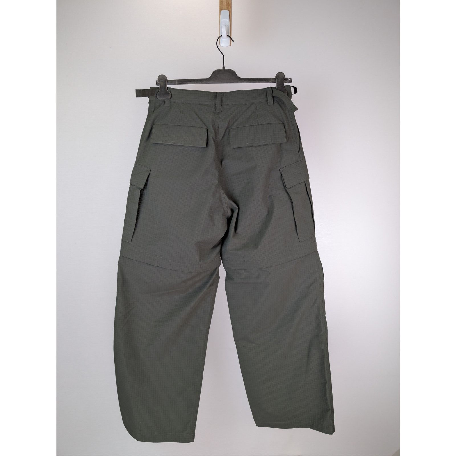 Balenciaga o1rshd1 Light Cargo Pants in Green Size US 30 / EU 46 - 9 Thumbnail