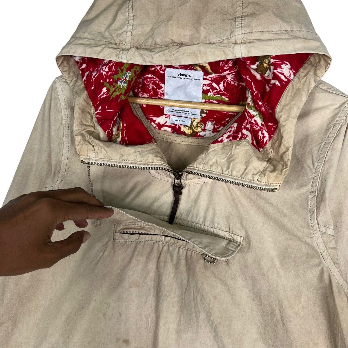 Visvim 16ss visvim NAKOTA PARKA P.O. 2 RED LAKOTA anorak mountain Size US M / EU 48-50 / 2 - 13 Thumbnail