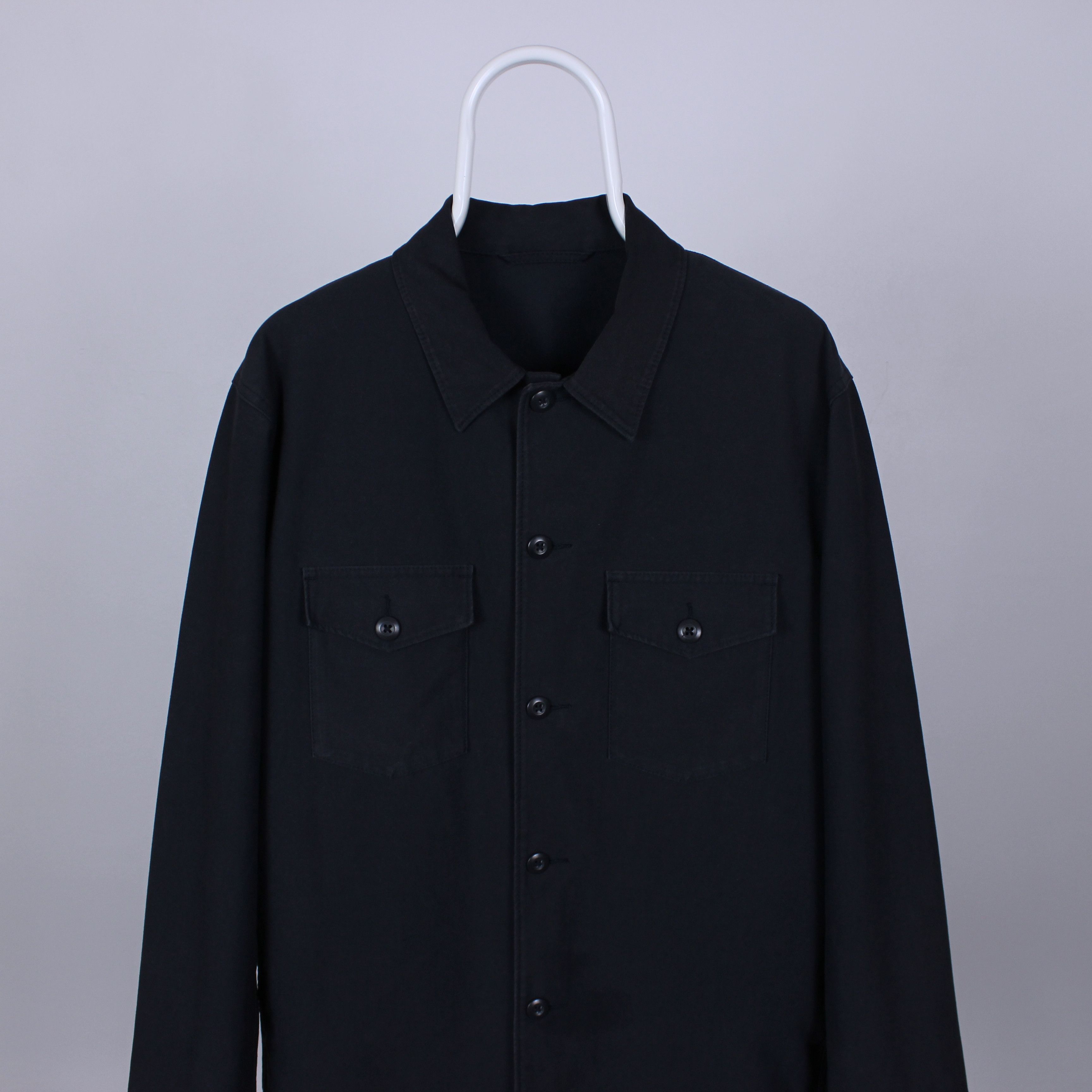 Uniqlo Uniqlo jacket cotton multipockets navy blue M Size US M / EU 48-50 / 2 - 1 Thumbnail