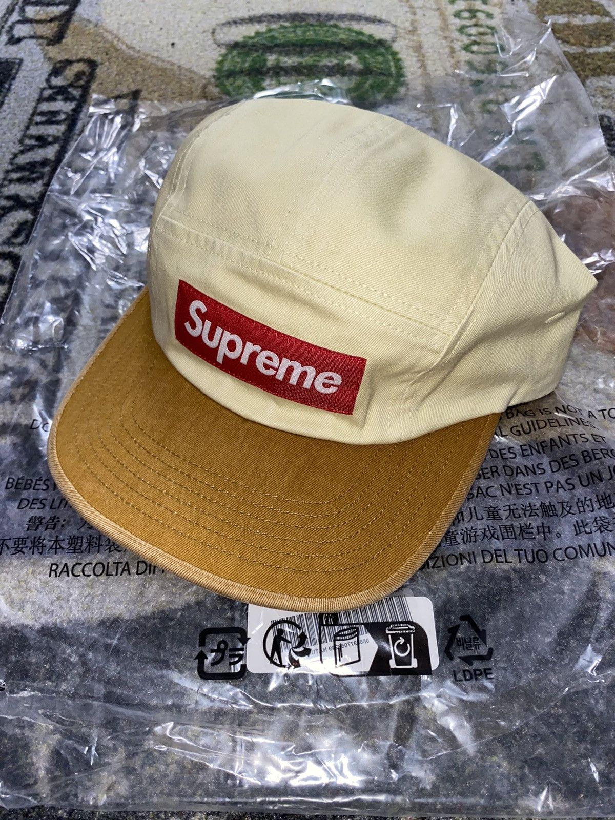 image of Supreme Pigment 2-Tone Camp Cap, Men's