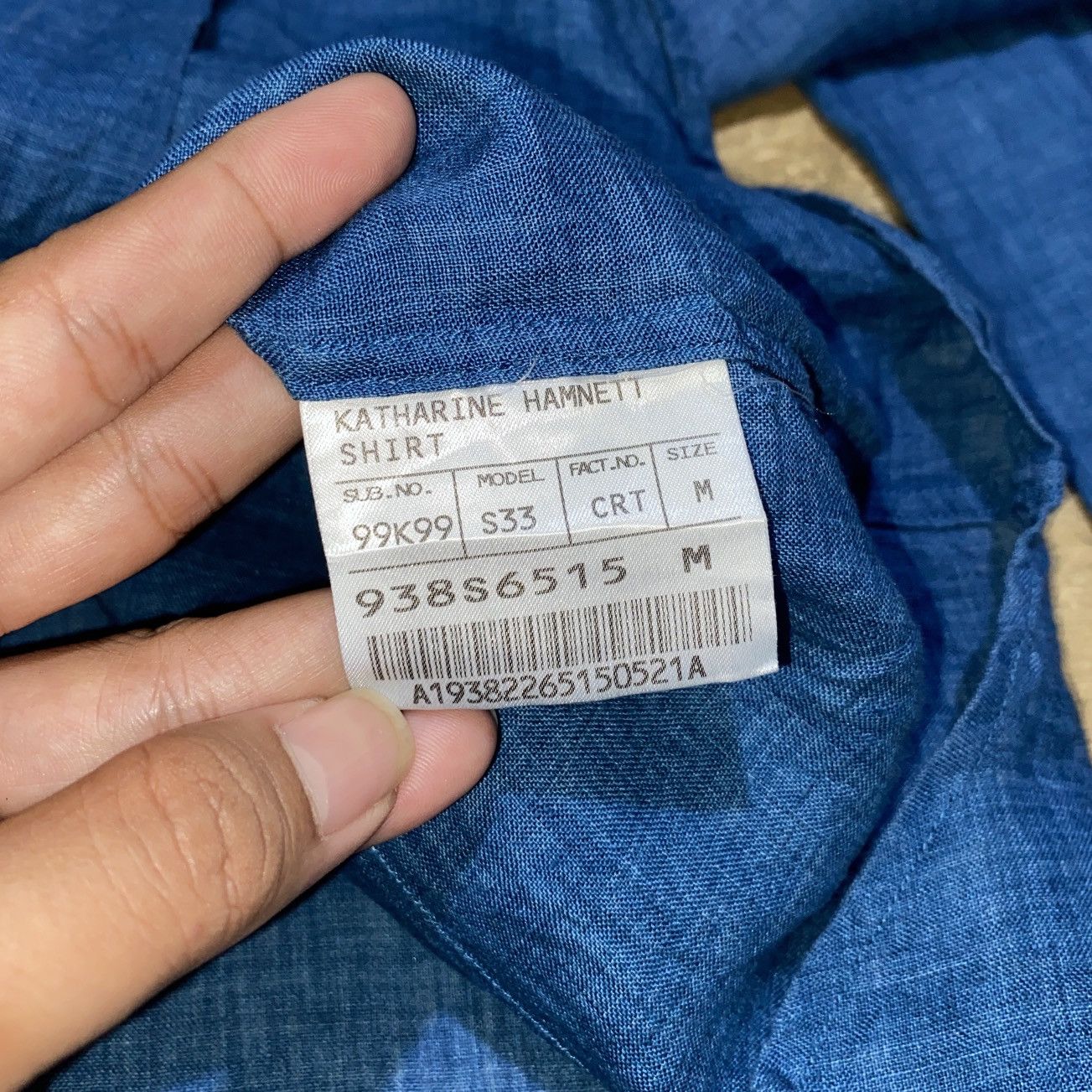 Designer × Katharine Hamnett London Katharine hamnett london linen shirt Size US M / EU 48-50 / 2 - 4 Thumbnail