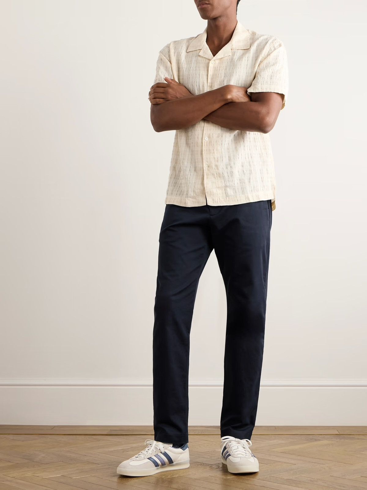 【良品】Stretch Twill Tapered Pants Stretch Twill Tapered Pants | Grailed