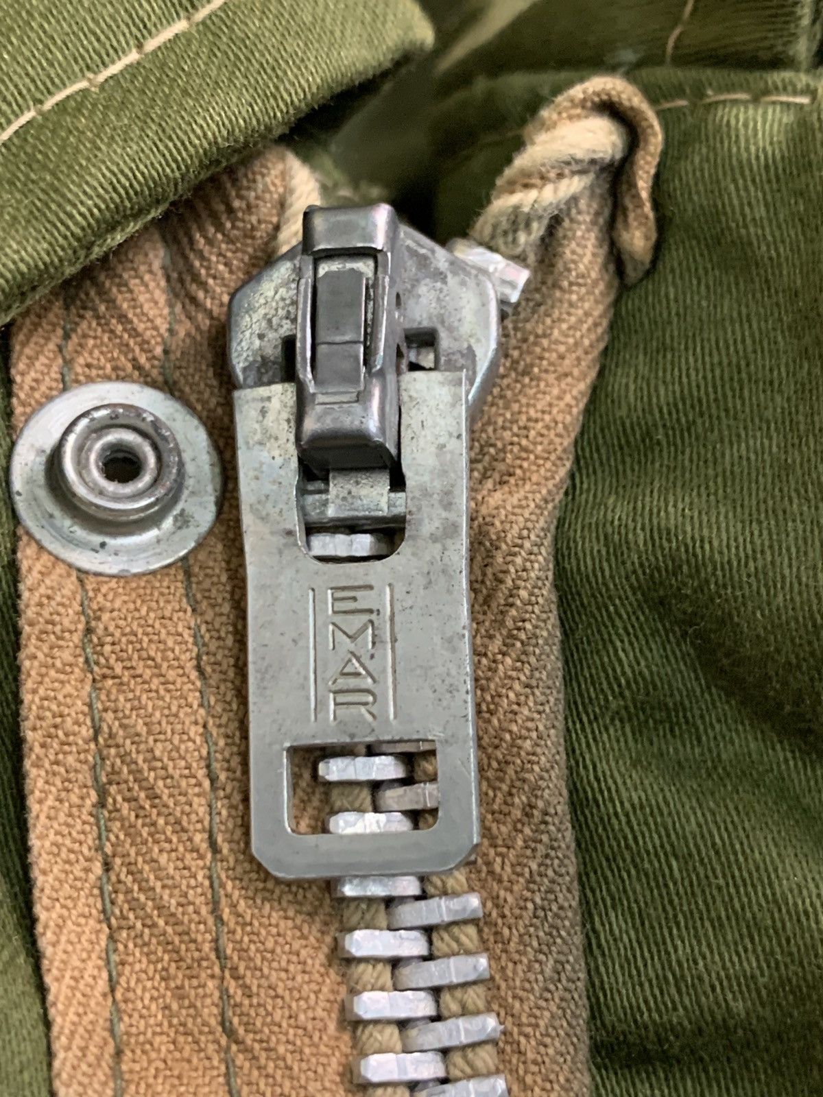 Other Rare Design Vintage U.S. Army M-65 or M-51 Field Jacket Size US L / EU 52-54 / 3 - 5 Thumbnail