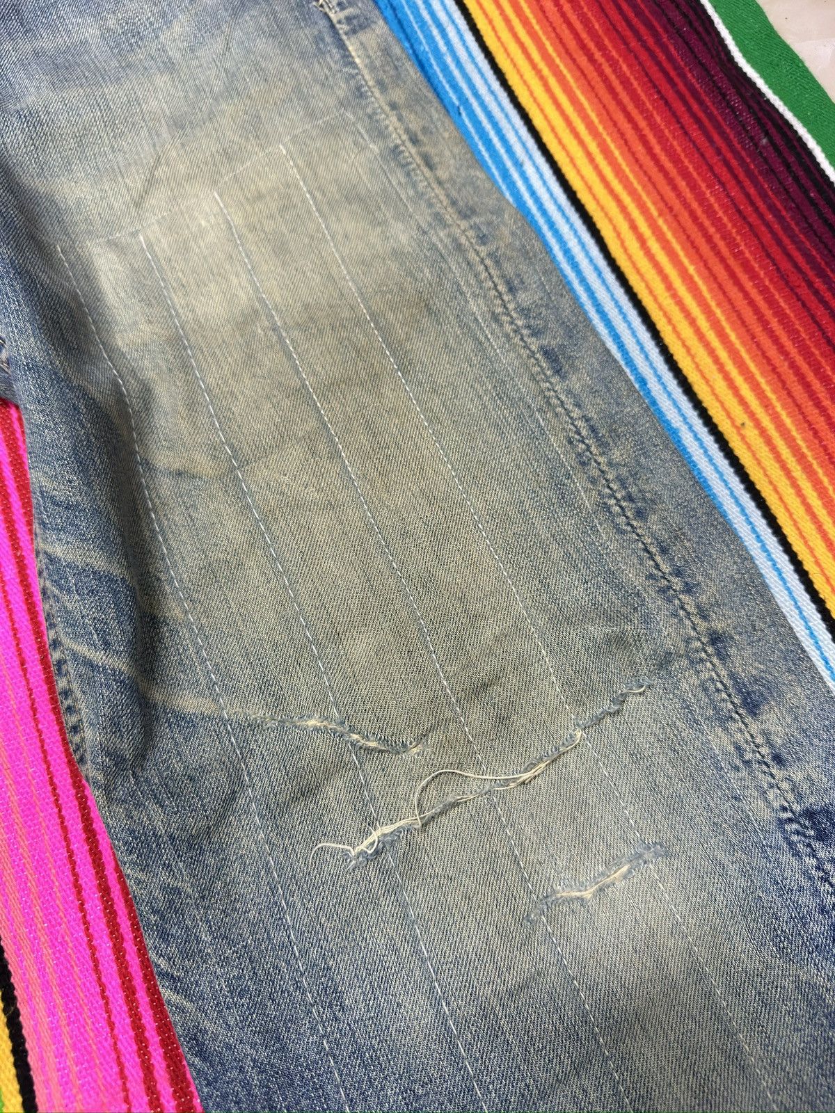 Polo Ralph Lauren Distress Polo Ralph Lauren Denim Jeans. Size US 30 / EU 46 - 15 Thumbnail