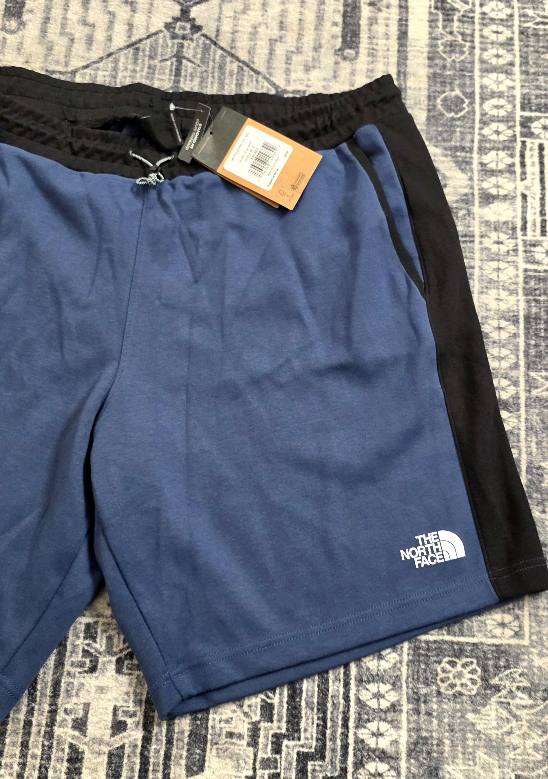 The North Face North Face TNF Tech Shorts Knit Cotton Blend Shady Blue XXL Size US 38 / EU 54 - 2 Thumbnail