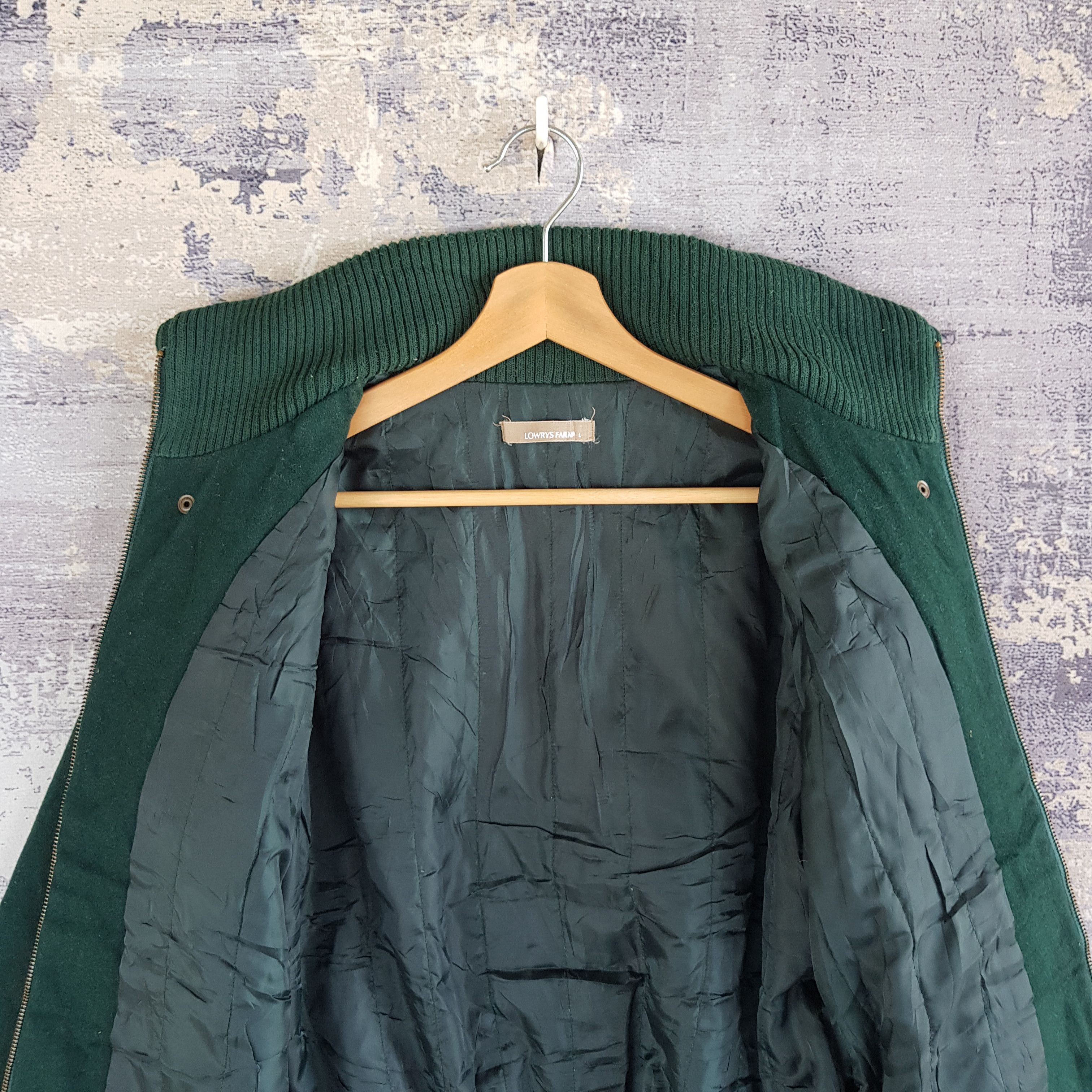 Japanese Brand × Vintage Vintage Lowrys Farm Varsity Jacket Japanese Wool Jacket Size US S / EU 44-46 / 1 - 5 Thumbnail