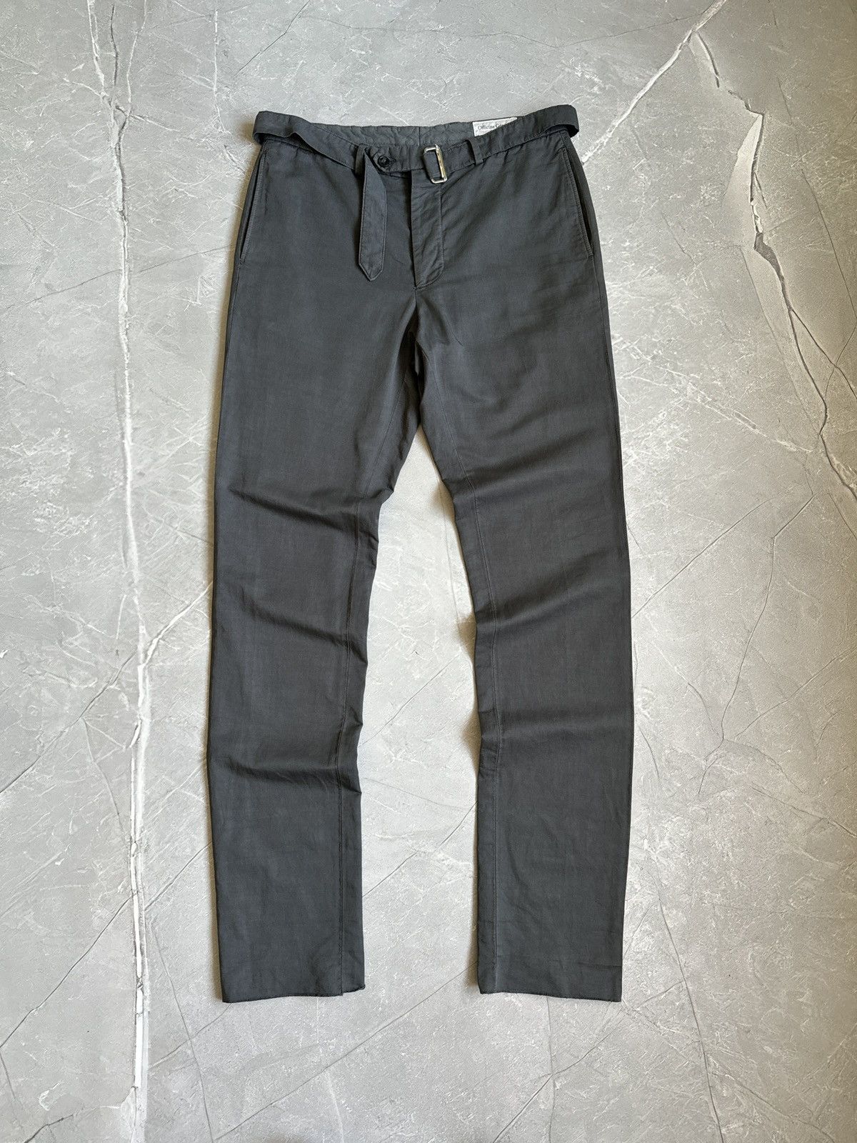 Officine Generale Paul Pant Cotton/Linen Dress Pants