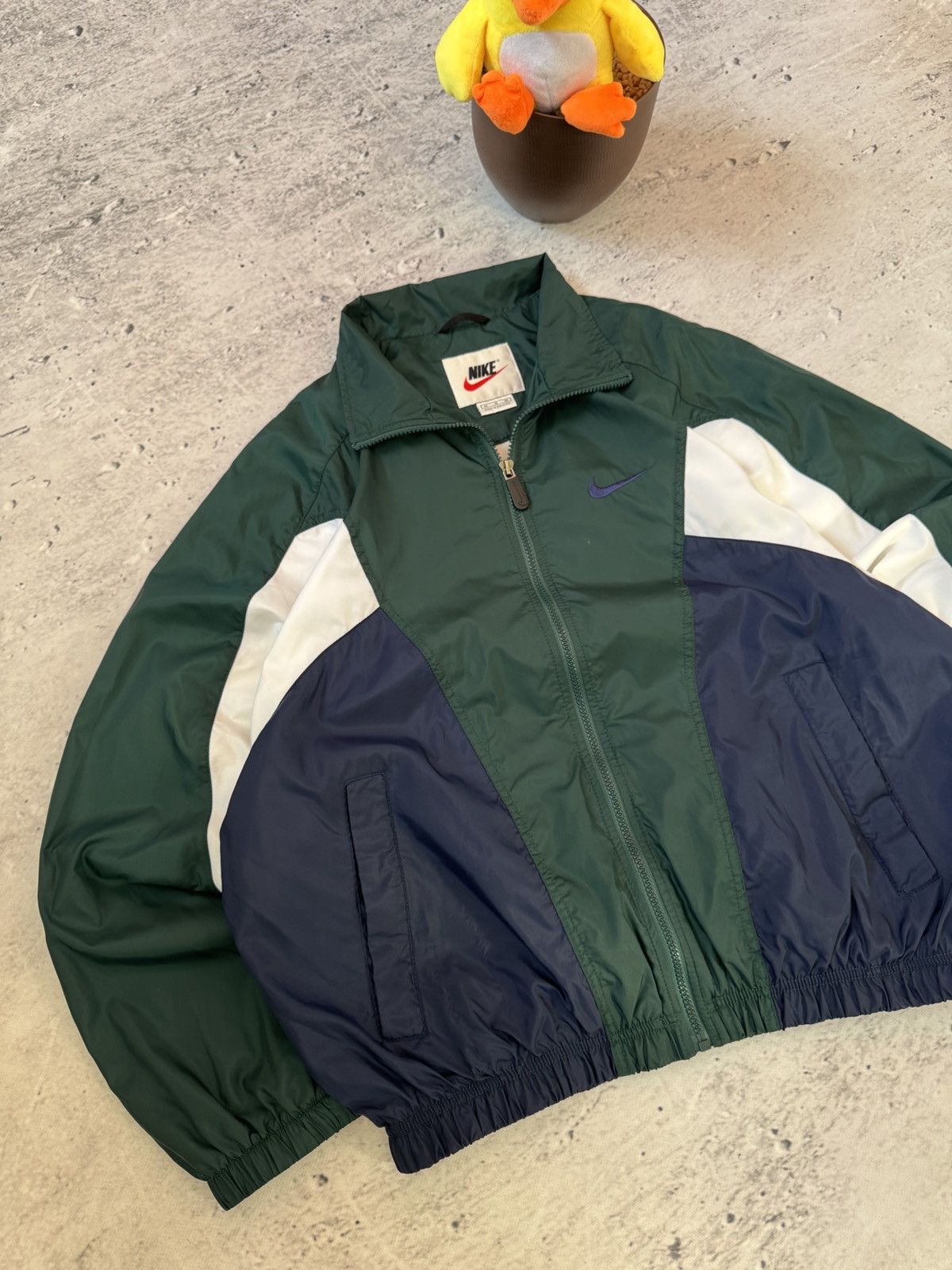 Nike × Vintage NIKE VINTAGE BASIC LOGO OVERSIZE BAGGY LIGHT JACKET Size US M / EU 48-50 / 2 - 3 Thumbnail