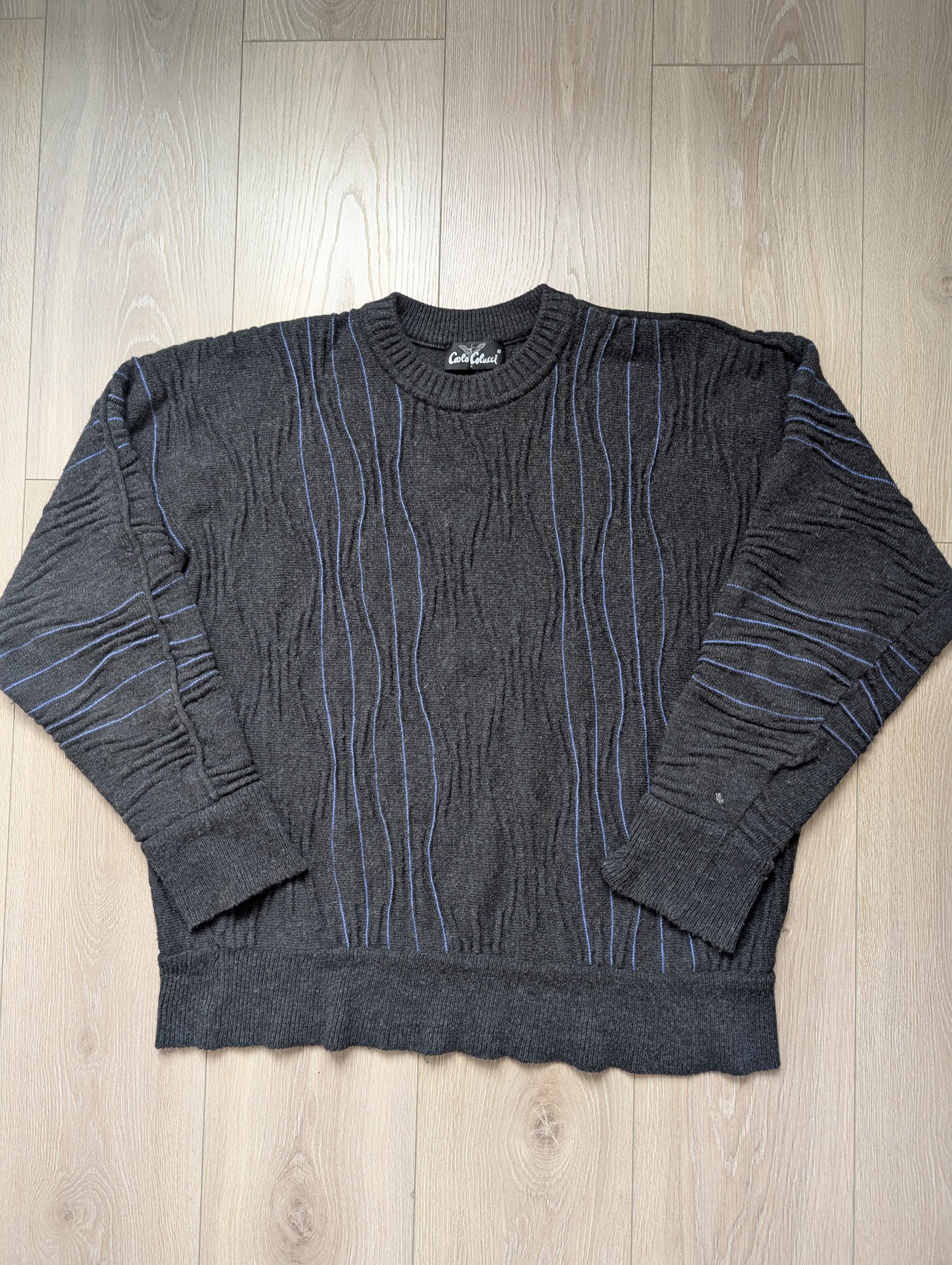 Carlo Colucci Carlo Colucci wool sweater Size US XL / EU 56 / 4 - 1 Thumbnail