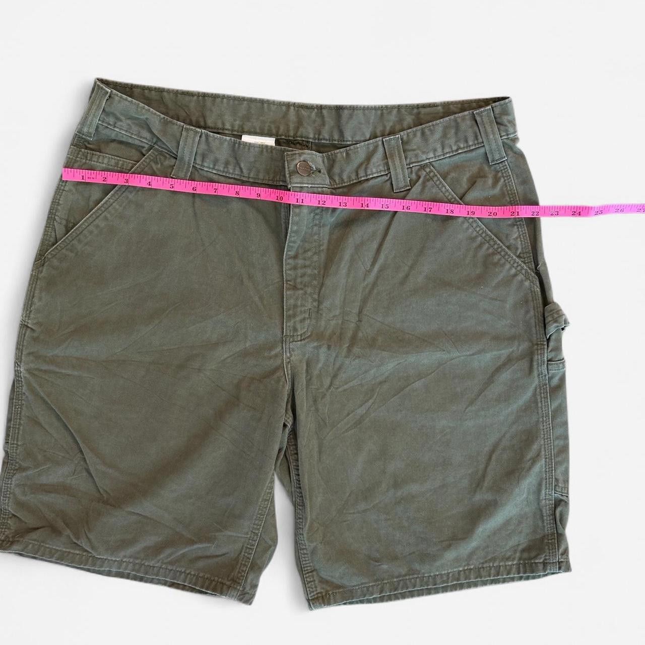 Carhartt Carhartt Men's green khaki Shorts Size US 40 / EU 56 - 4 Thumbnail