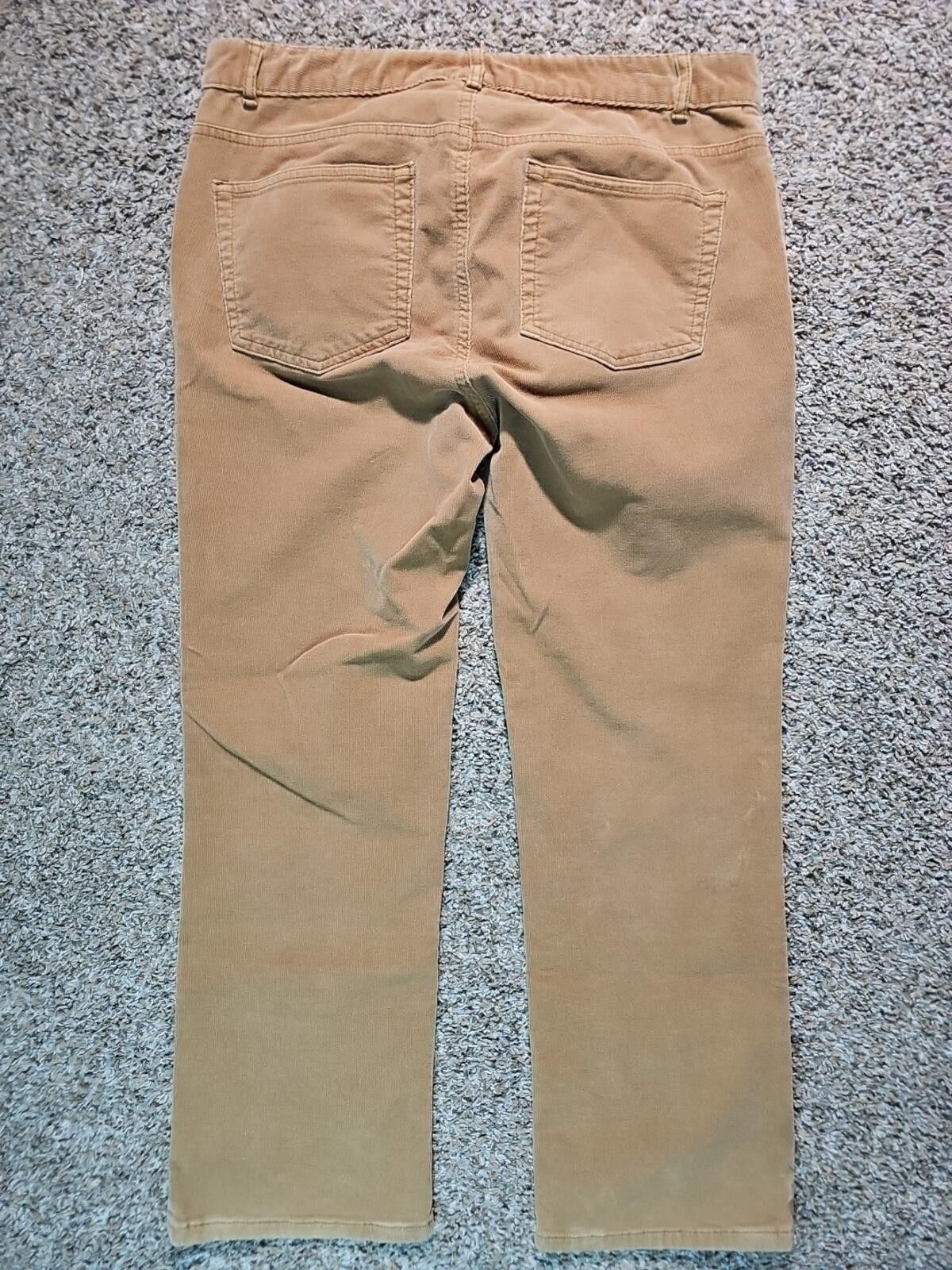 Chaps Chaps Denim Petite Corduroy Brown Pants 12P Size 34" / US 12 / IT 48 - 6 Thumbnail