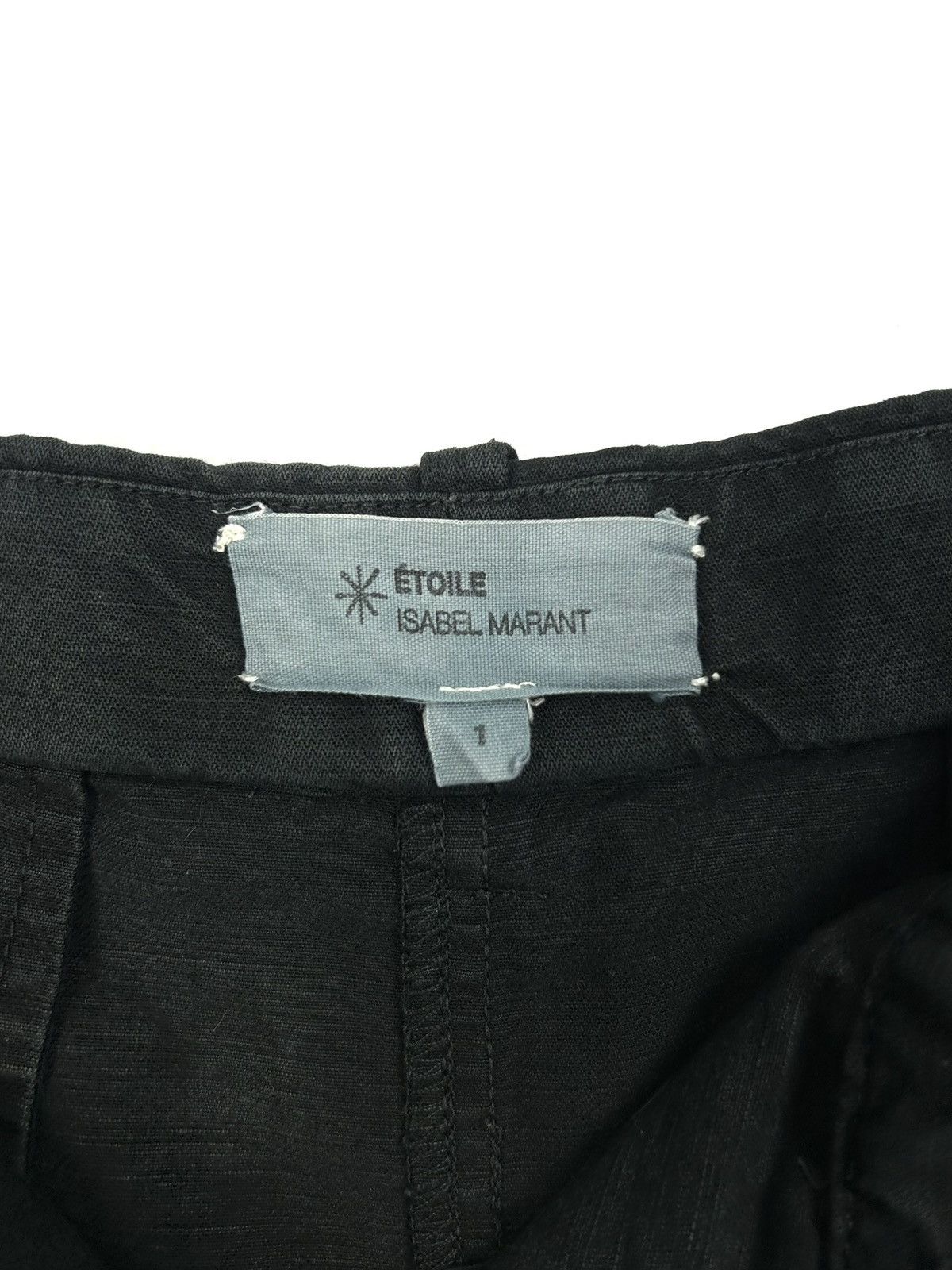 Isabel Marant Etoile Vintage Étoile Isabel Marant Linen Black Shorts Women’s M-L Size 30" / US 8 / IT 44 - 11 Thumbnail